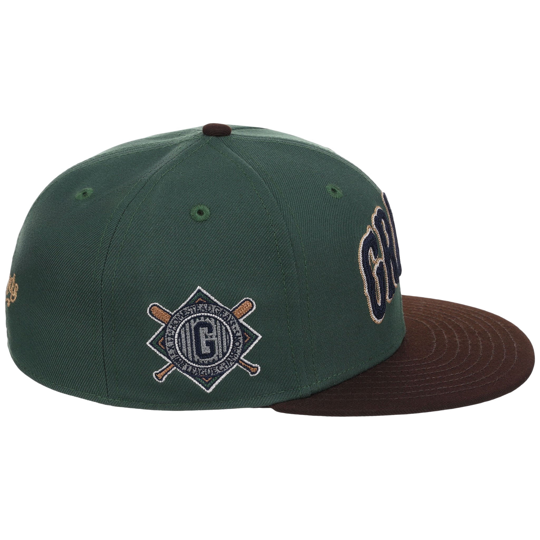 Homestead Grays The 2026 Legends Never Die Collection Fitted - Green/Brown - Image 3