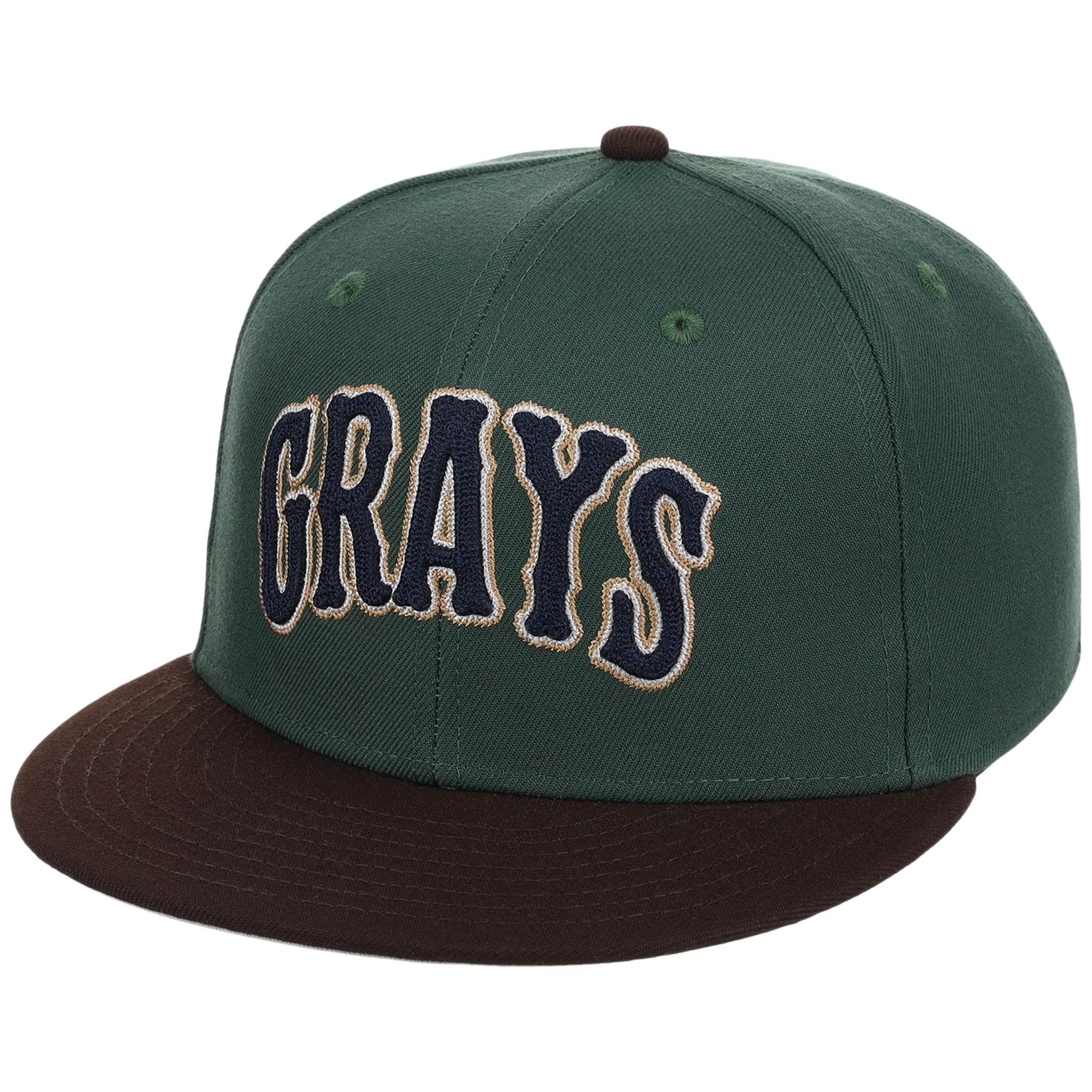 Homestead Grays The 2026 Legends Never Die Collection Fitted - Green/Brown - Image 4