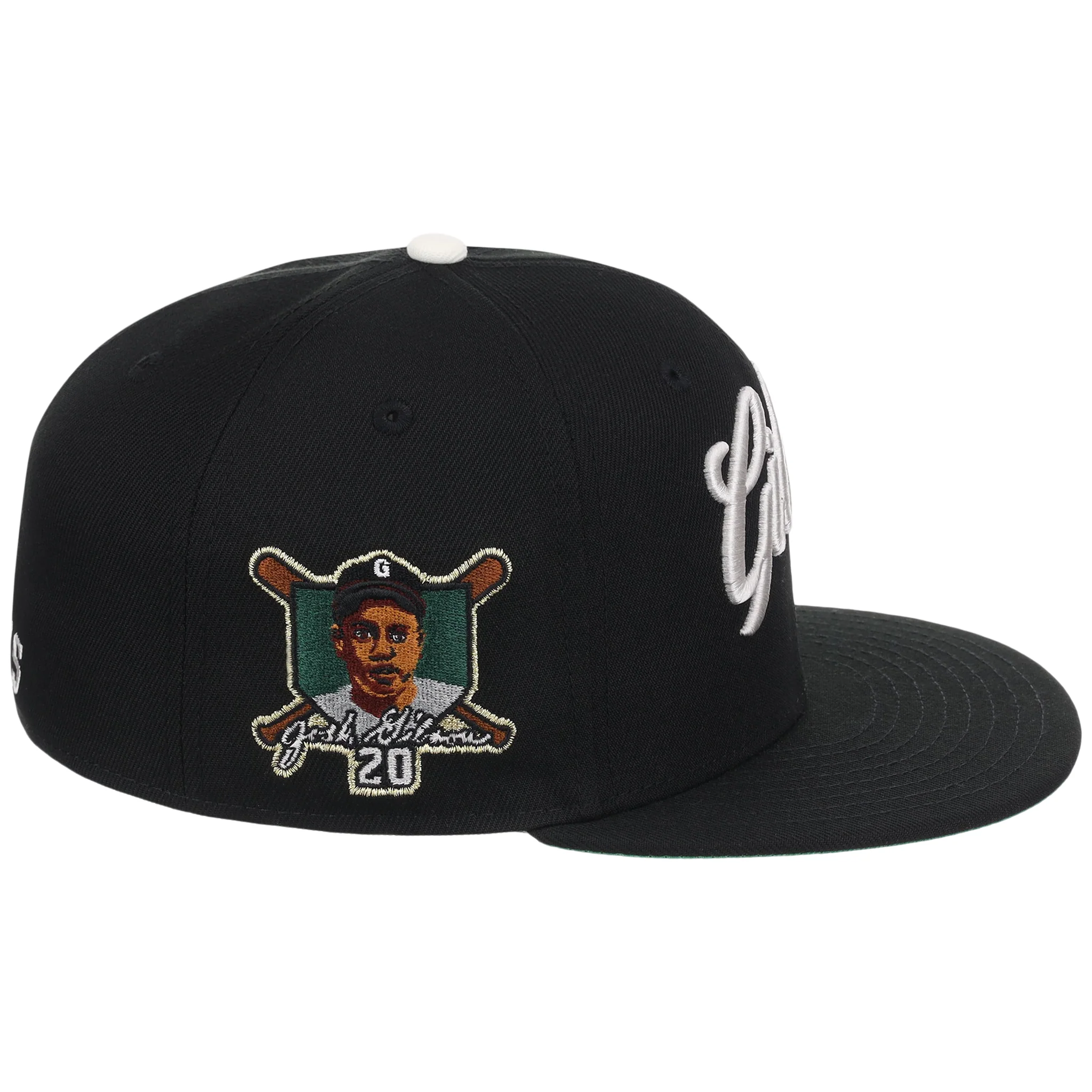 Homestead Grays The 2026 Legends Never Die Collection Fitted - Black/Black - Image 3