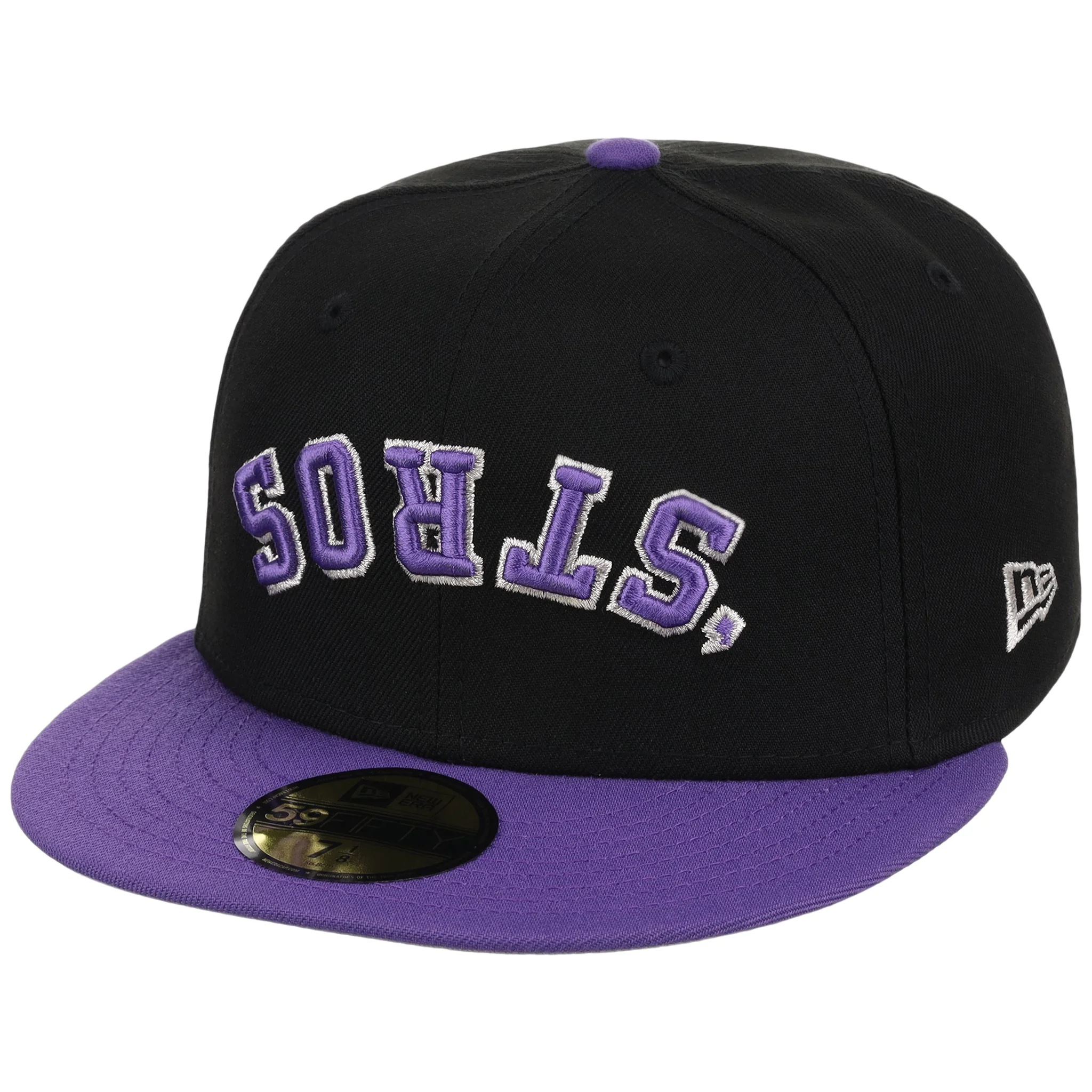 Houston Astros Flipmode New Era 59FIFTY - Black/Purple 'Stros - Image 4