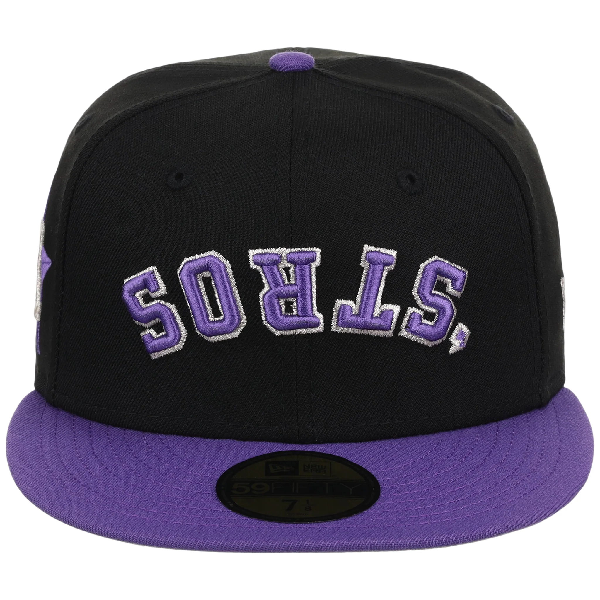 Houston Astros Flipmode New Era 59FIFTY - Black/Purple 'Stros - Image 5