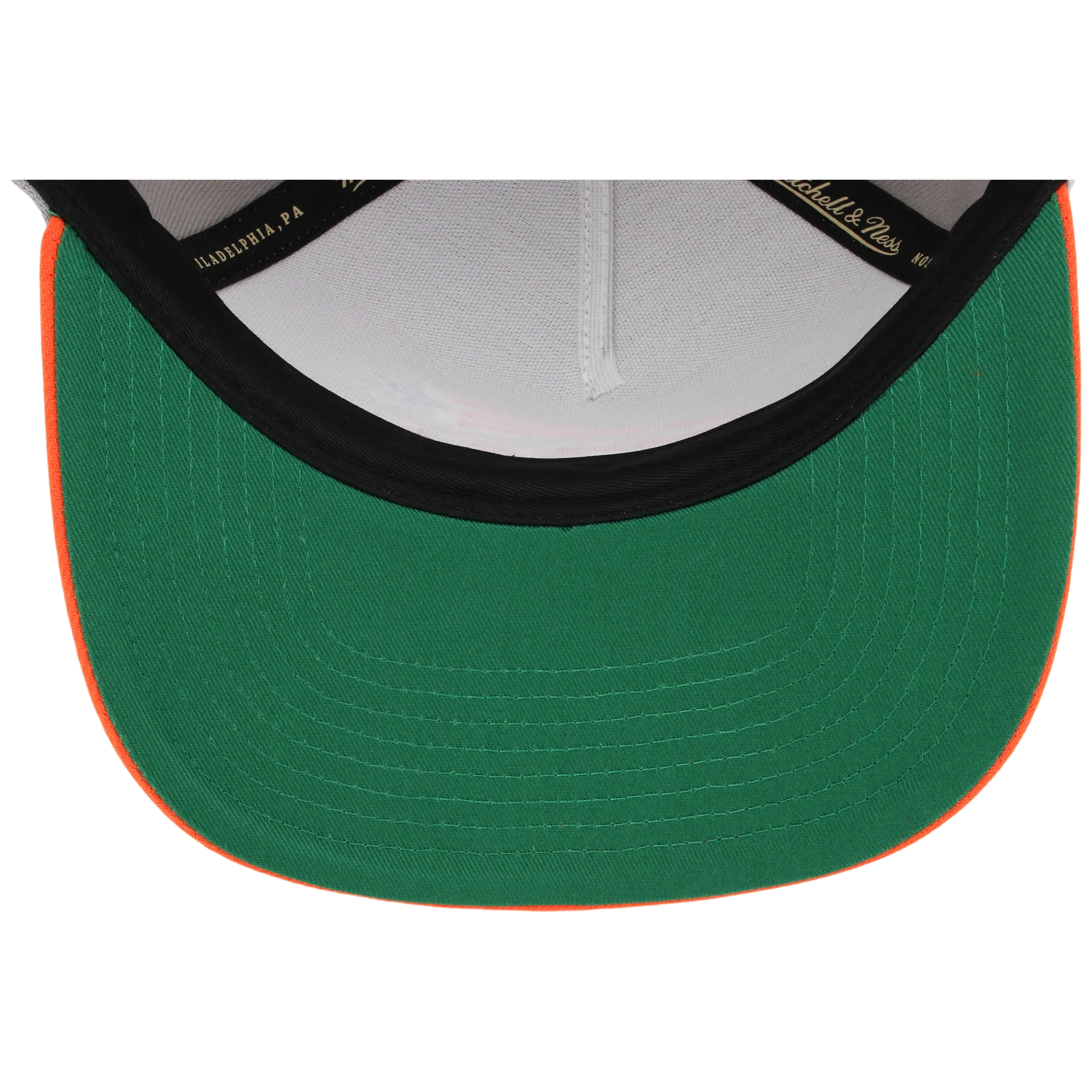 Houston Astros Mitchell & Ness MLB 'Era Flip' Heritage Series Pro Pinch - Grey/Orange - Image 2
