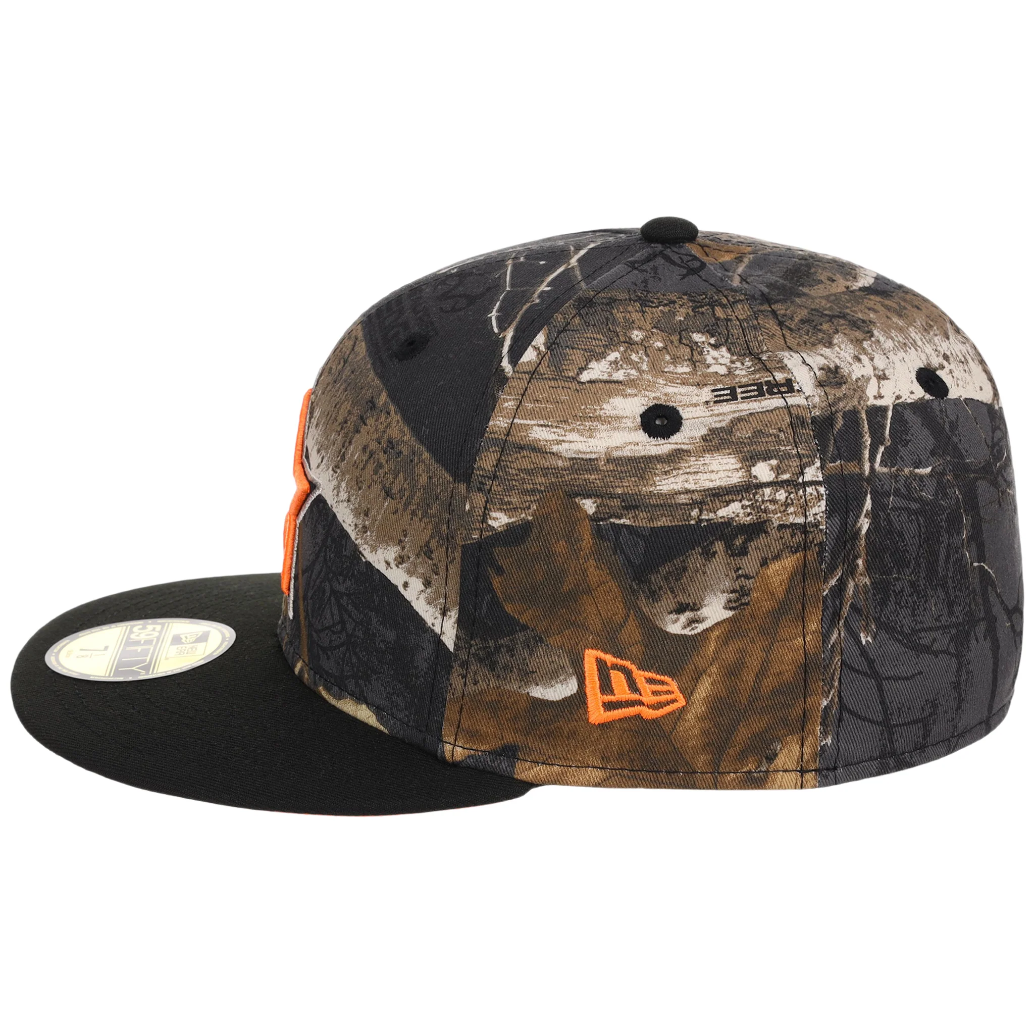 Houston Astros MLB Black Realtree 'Flame' New Era 59FIFTY - Image 6