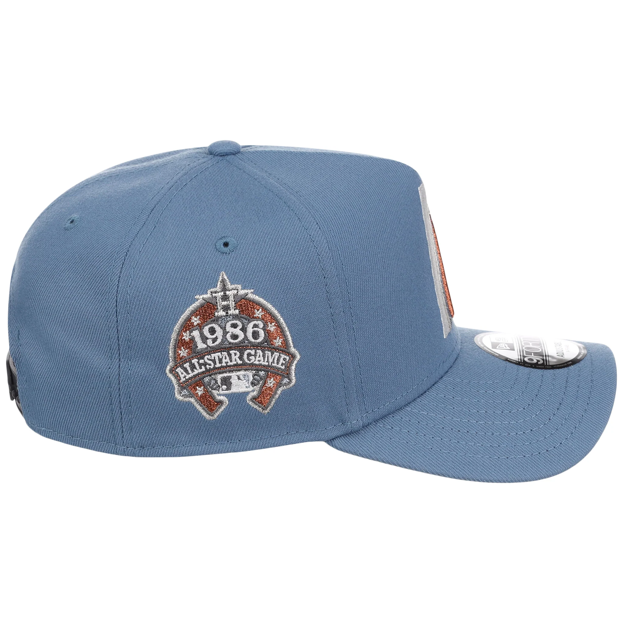 Houston Astros MLB Faded Blue New Era 9FORTY - Image 3