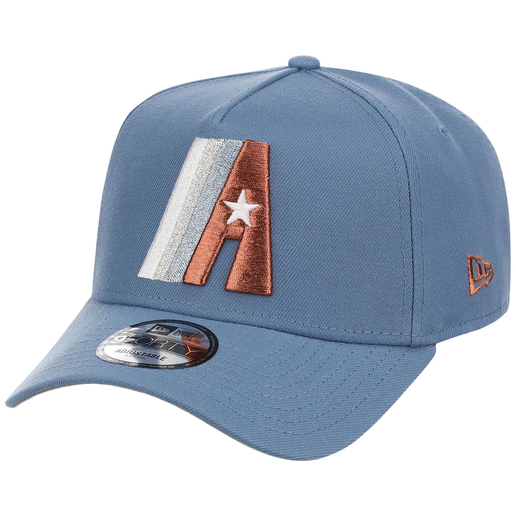 Houston Astros MLB Faded Blue New Era 9FORTY - Image 4