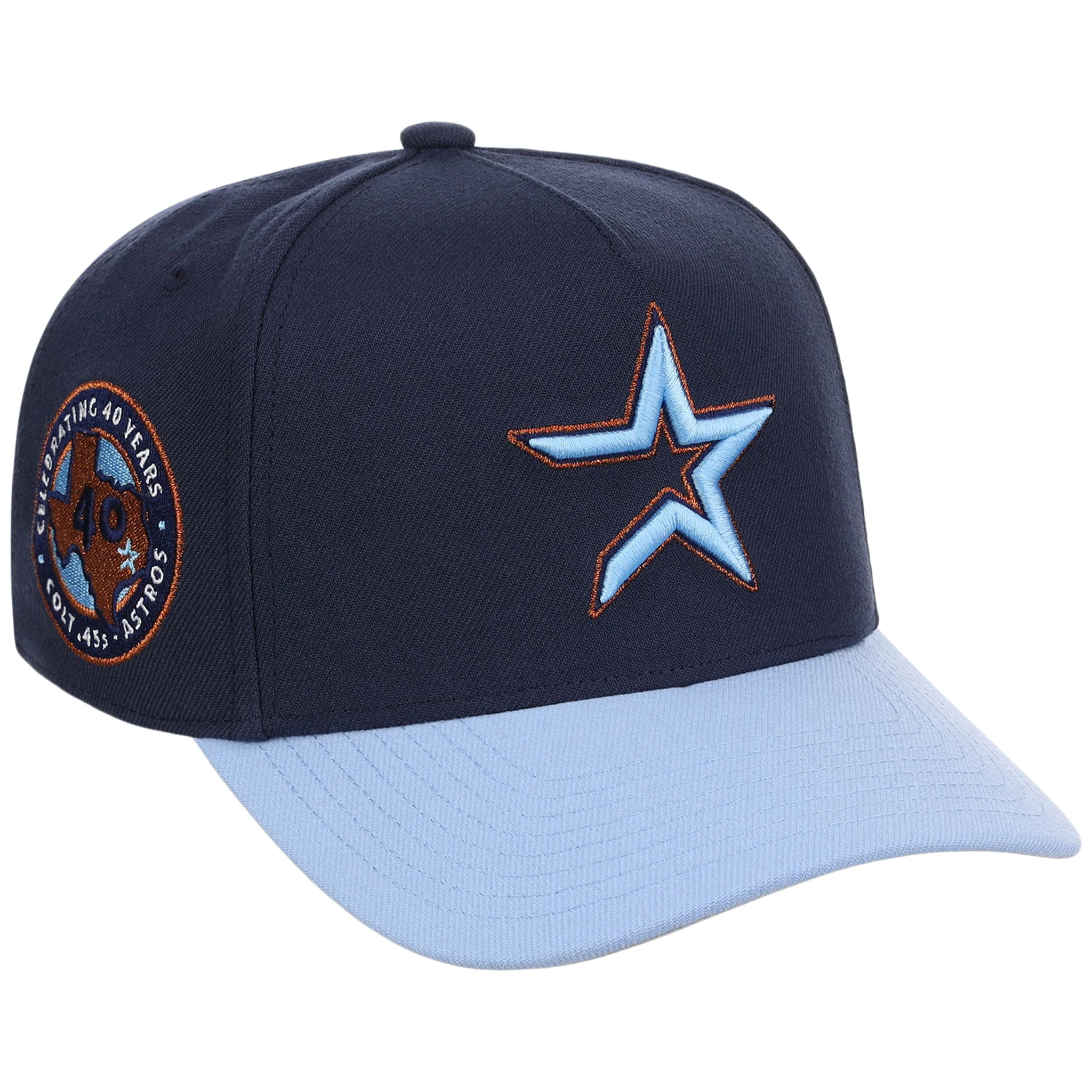 Houston Astros MLB Ocean Sky Mitchell & Ness Pro Pinch