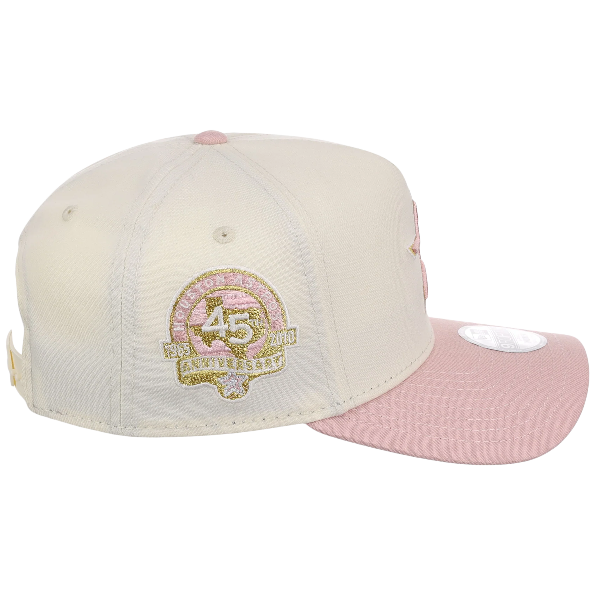 Houston Astros MLB 'Petal Dust' Women's New Era 9FORTY - Image 3