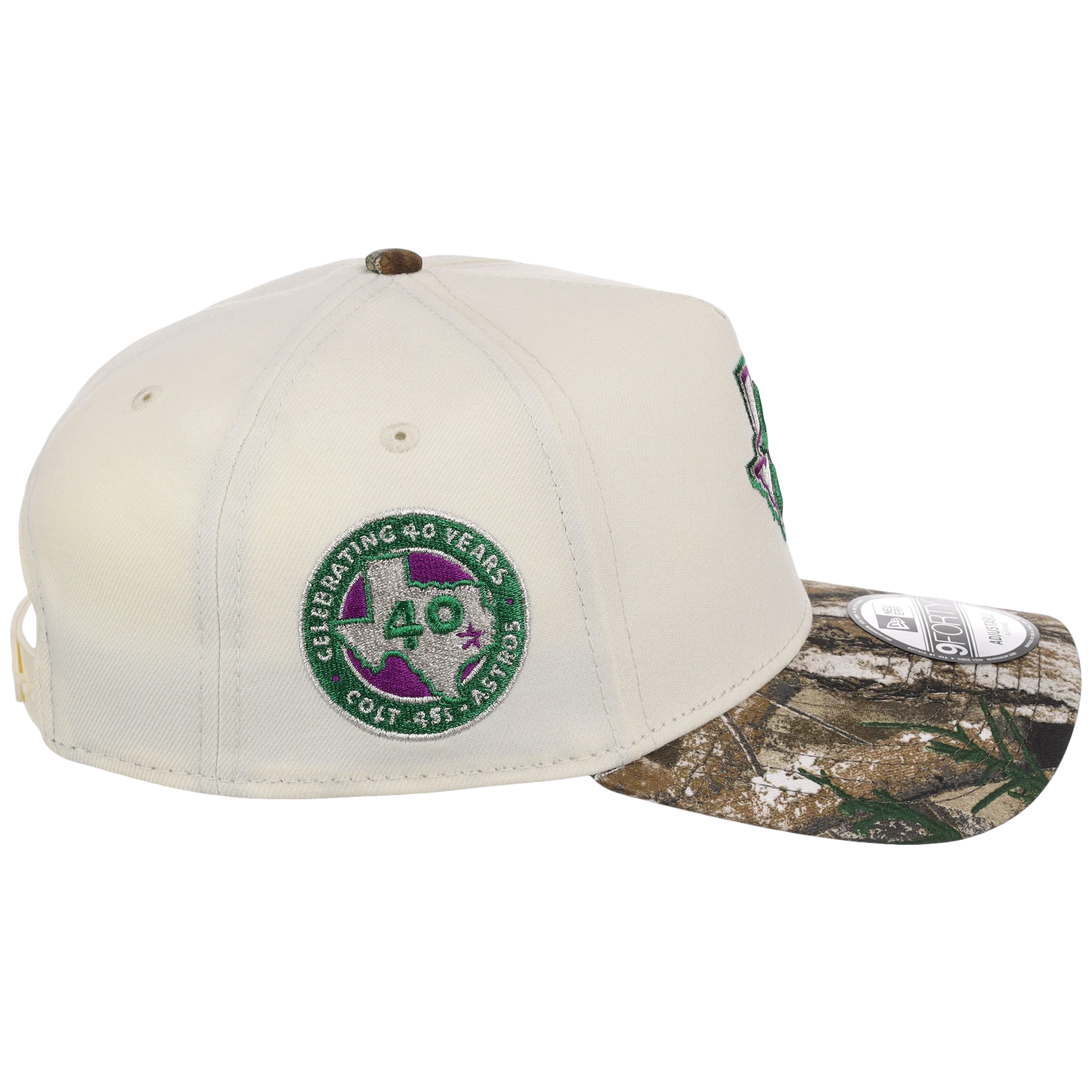 Houston Astros MLB Purple Trees New Era 9FORTY - Image 3
