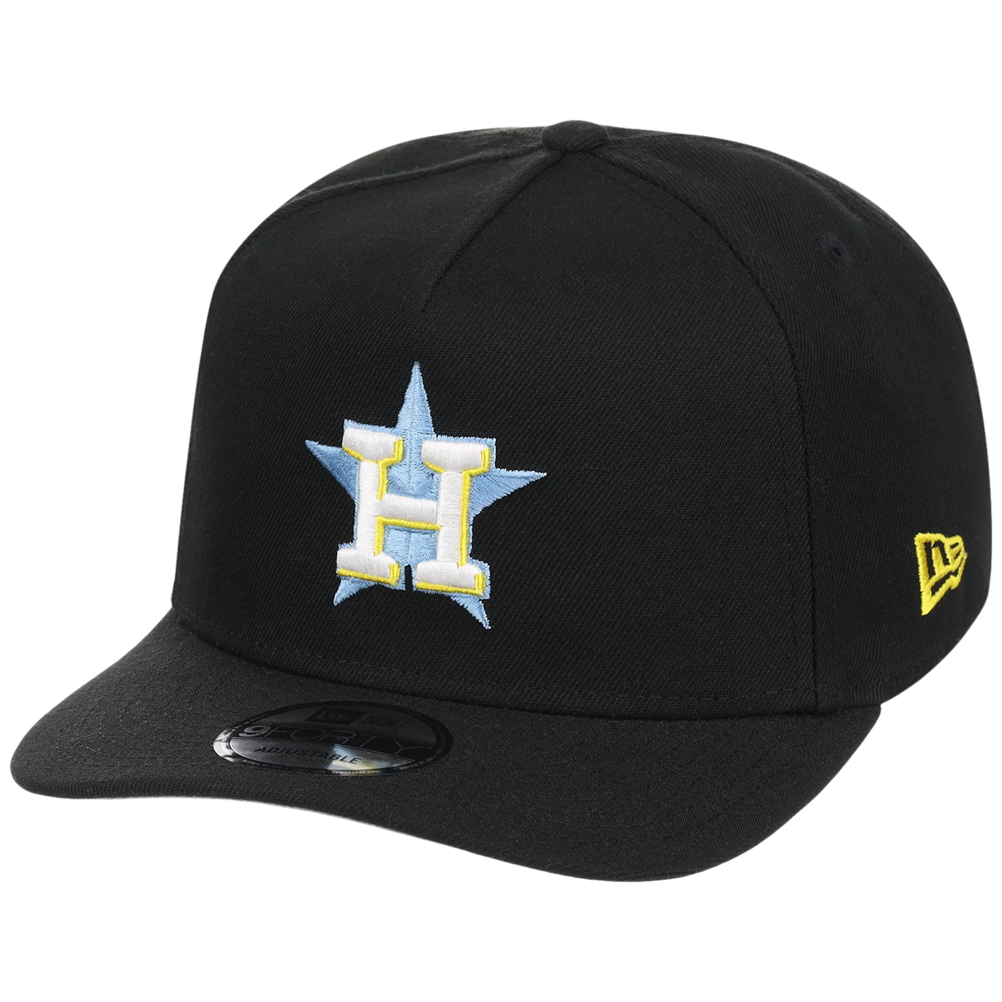 Houston Astros MLB Simpsons Localized New Era 9FORTY - Cowboy - Black/Black - Image 4