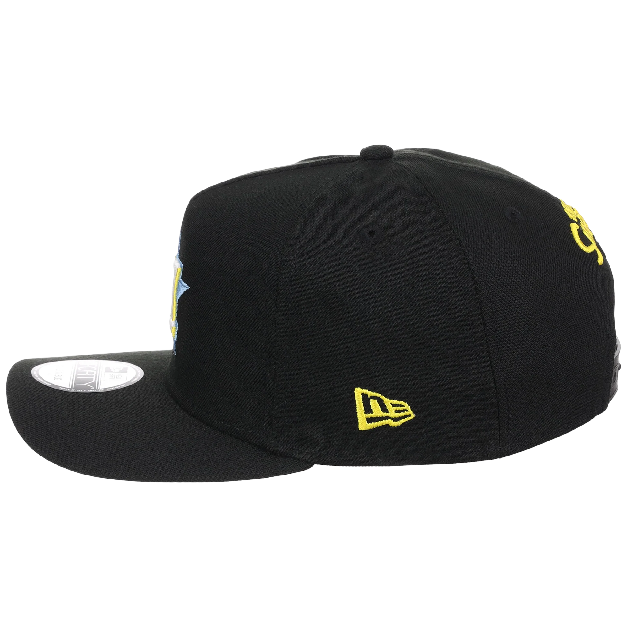 Houston Astros MLB Simpsons Localized New Era 9FORTY - Cowboy - Black/Black - Image 6