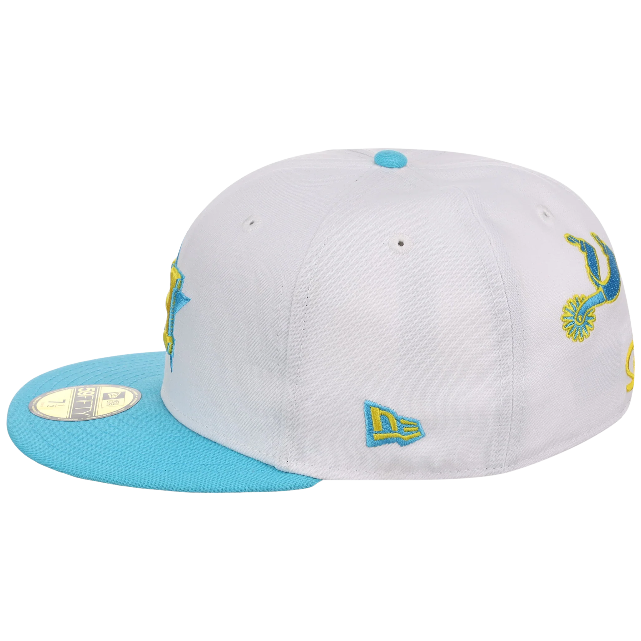 Houston Astros MLB Simpsons Localized New Era 59FIFTY - Cowboy - White/Light Blue - Image 6