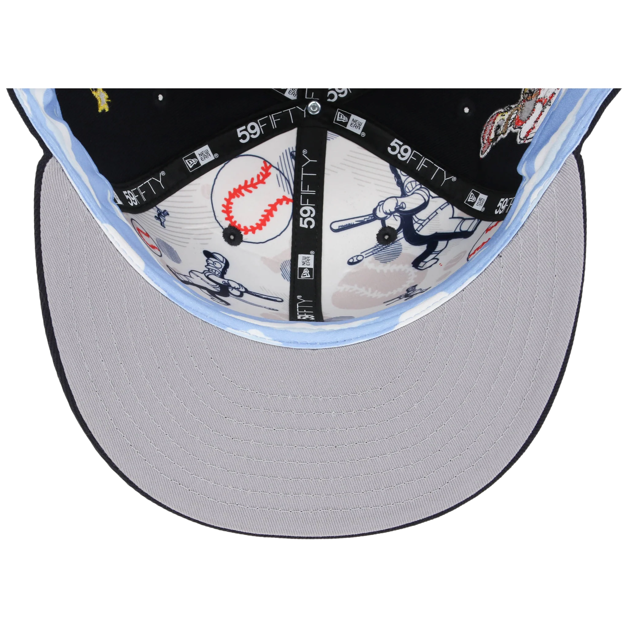 Houston Astros MLB Simpsons Homer at the Bat 'Wonderbat' New Era 59FIFTY - Image 2