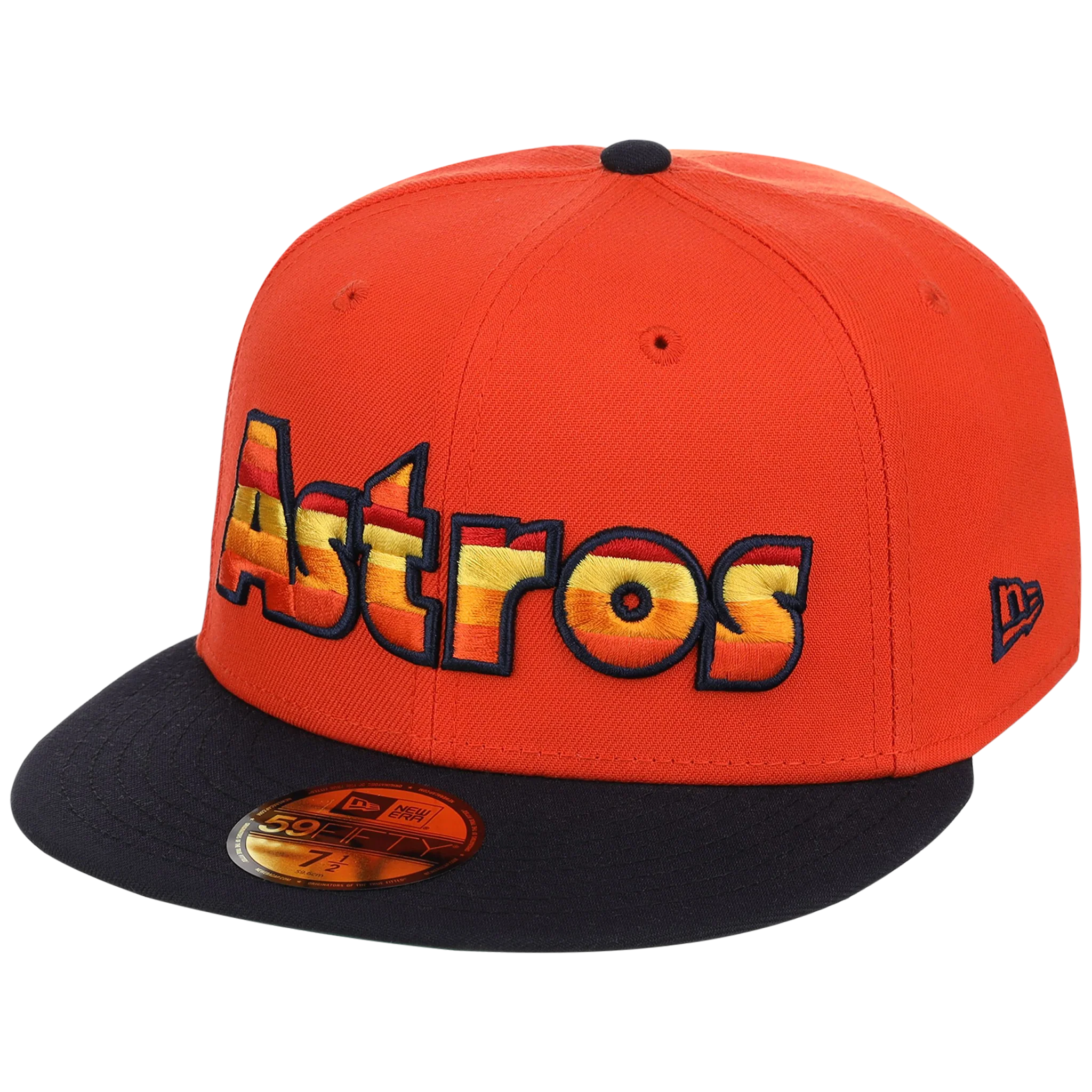 Houston Astros Space City Sunrise - New Era 59FIFTY Orange/Navy - Image 4