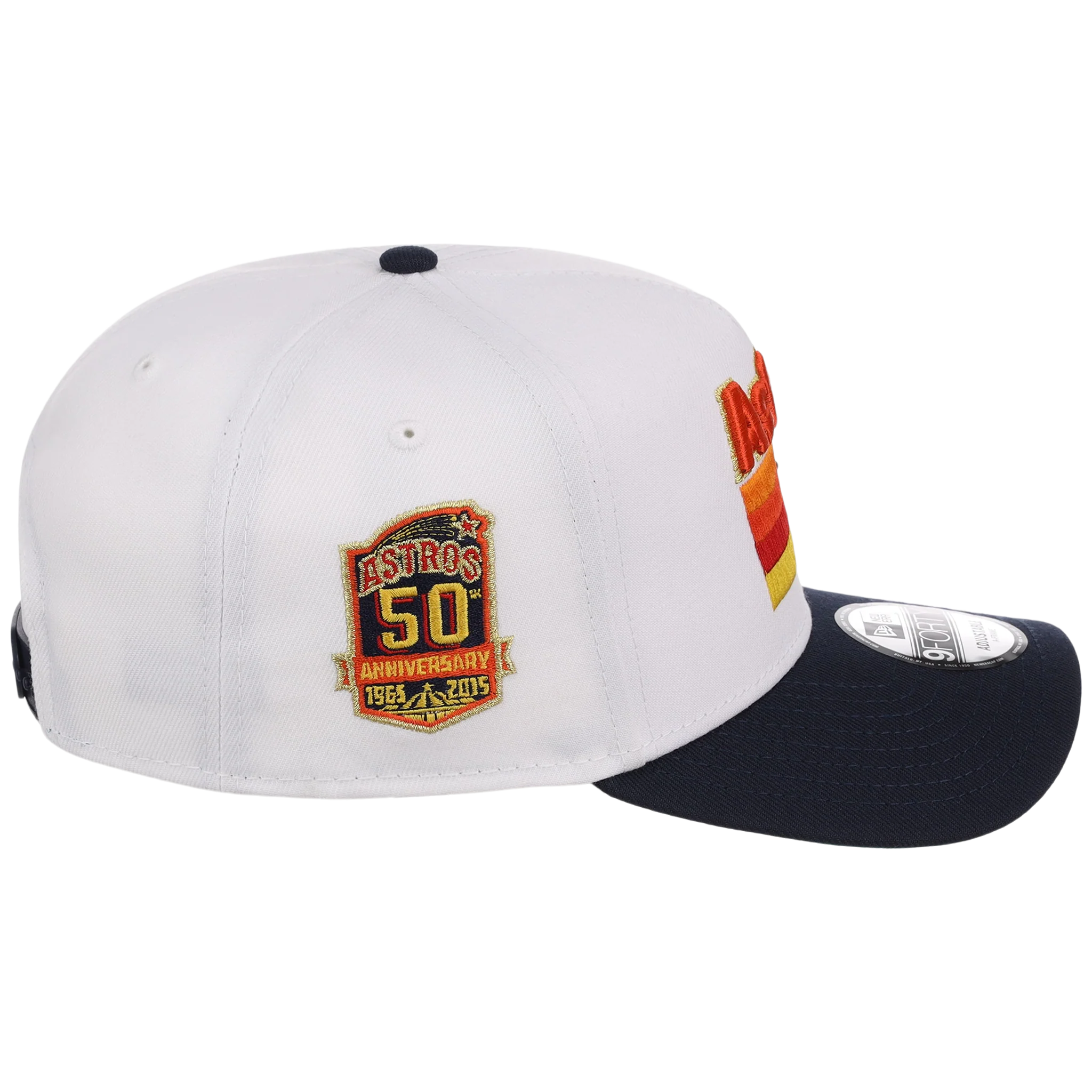 Houston Astros Space City Sunrise - New Era 9FORTY White/Navy - Image 3