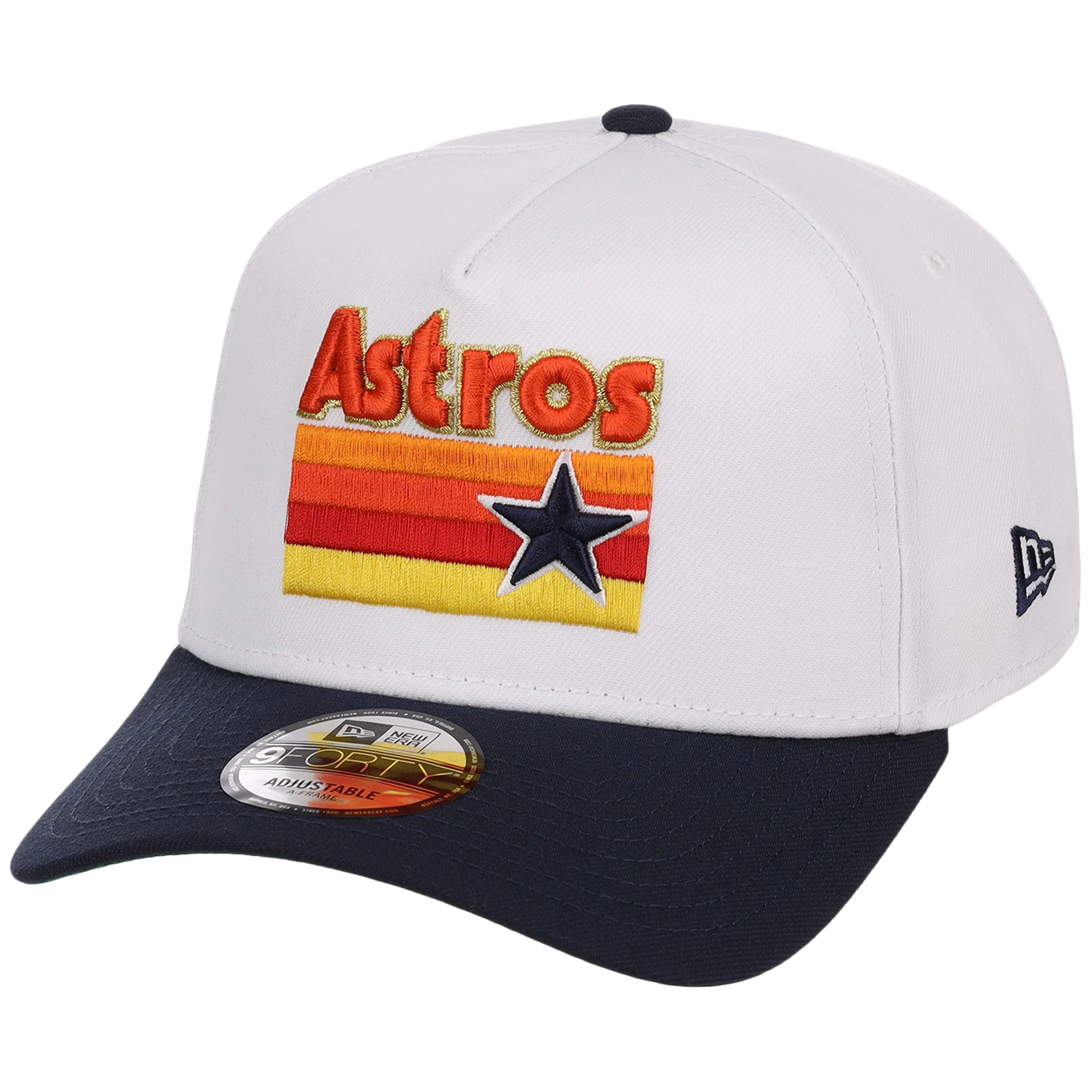 Houston Astros Space City Sunrise - New Era 9FORTY White/Navy - Image 4