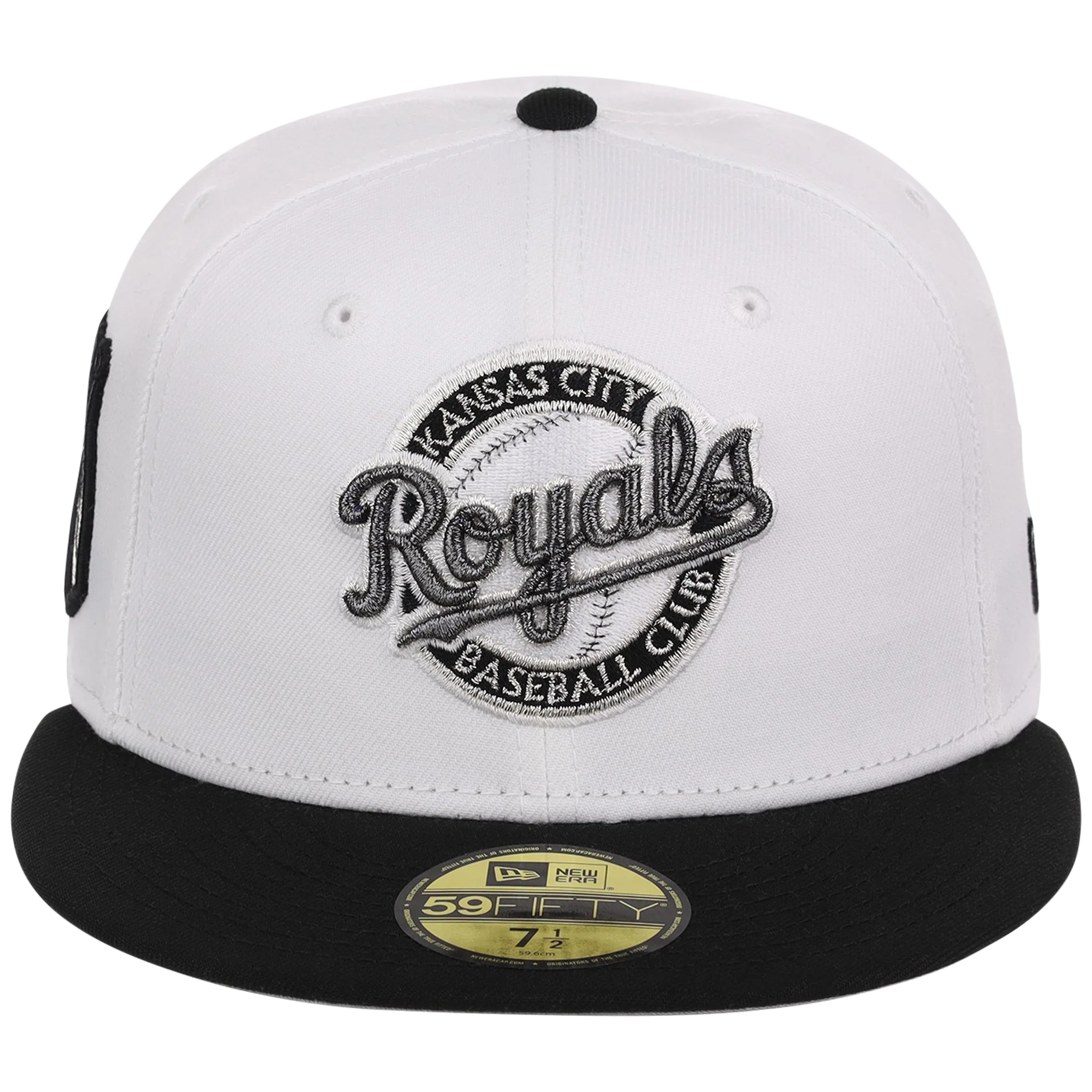 Kansas City Royals 8-bit Terror New Era 59FIFTY - White/Black - Image 5