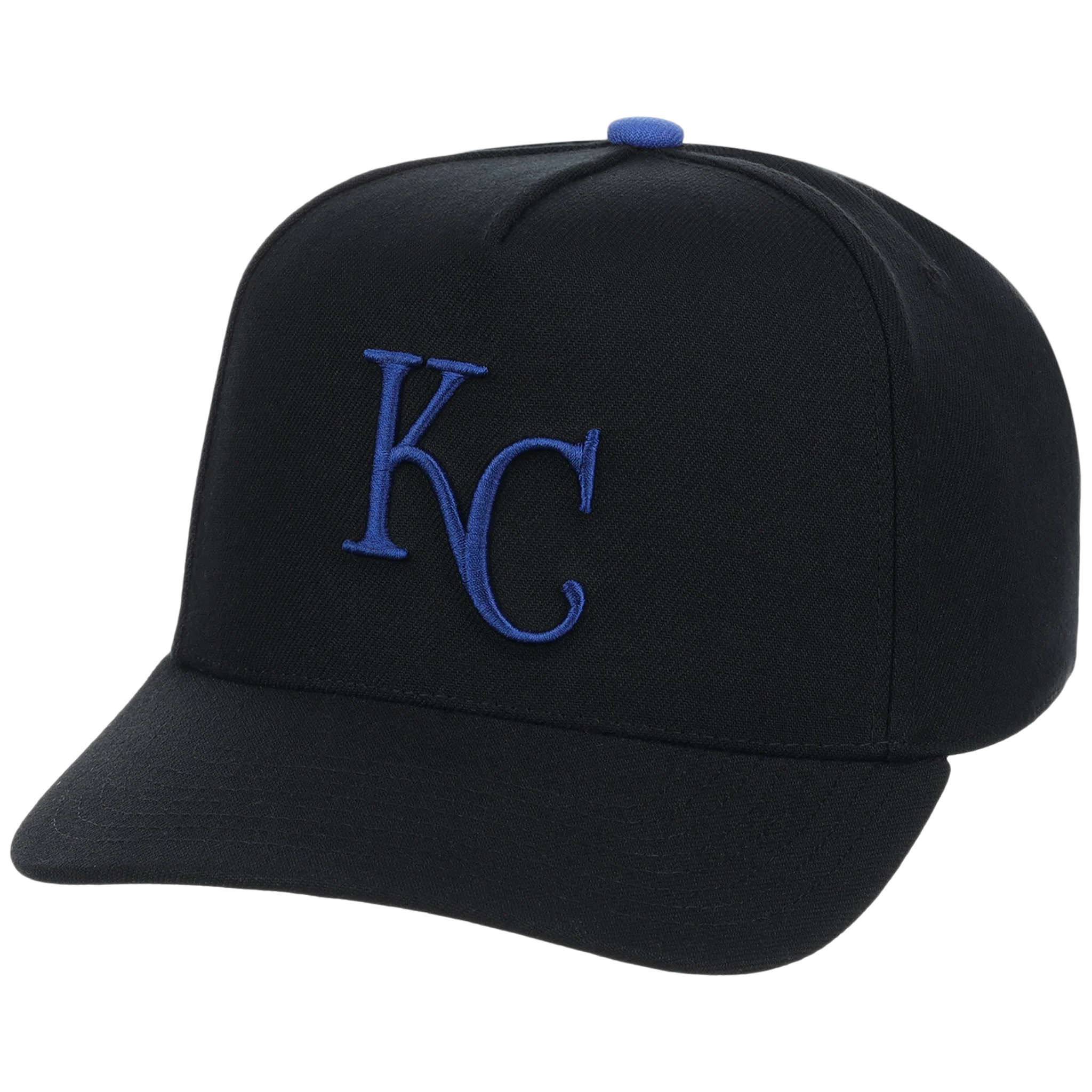 Kansas City Royals Mitchell & Ness MLB 'Era Flip' Heritage Series Pro Pinch - Black/Black - Image 4