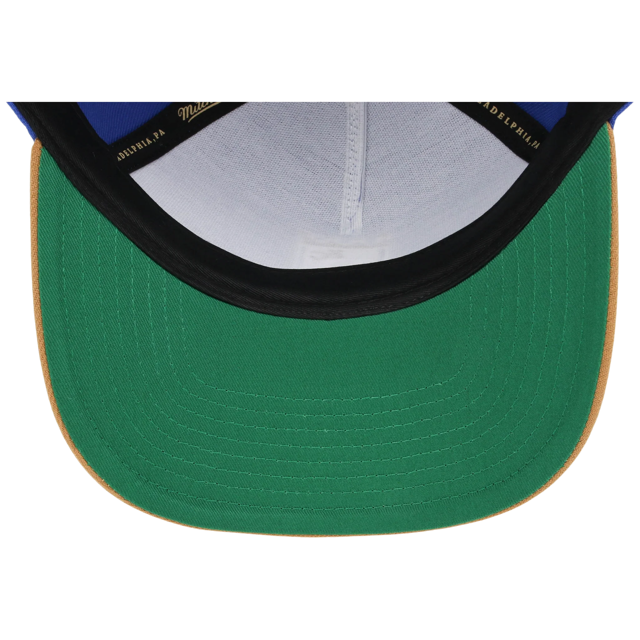Kansas City Royals Mitchell & Ness MLB 'Era Flip' Heritage Series Pro Pinch - Royal/Tan - Image 2