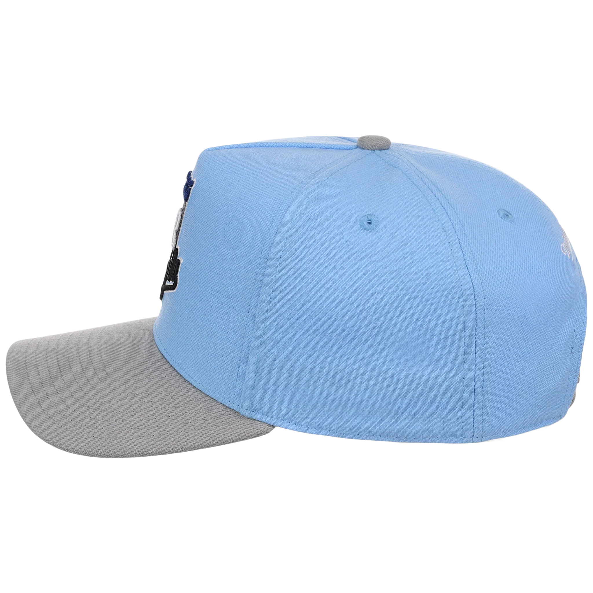 Kansas City Royals Mitchell & Ness MLB 'Era Flip' Heritage Series Pro Pinch - Sky/Gray - Image 6