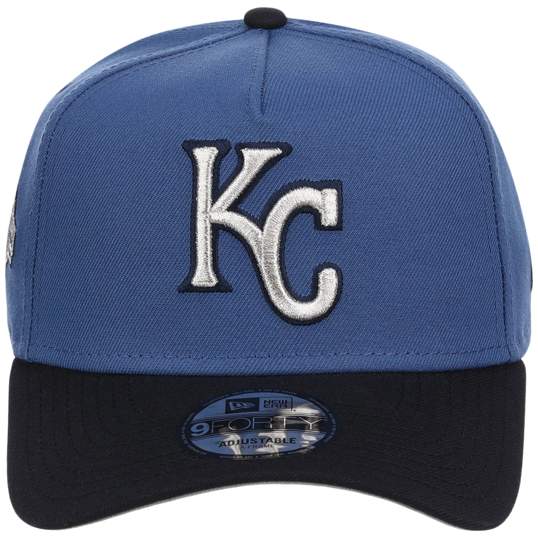 Kansas City Royals MLB Indigo Navy New Era 9FORTY - Image 5