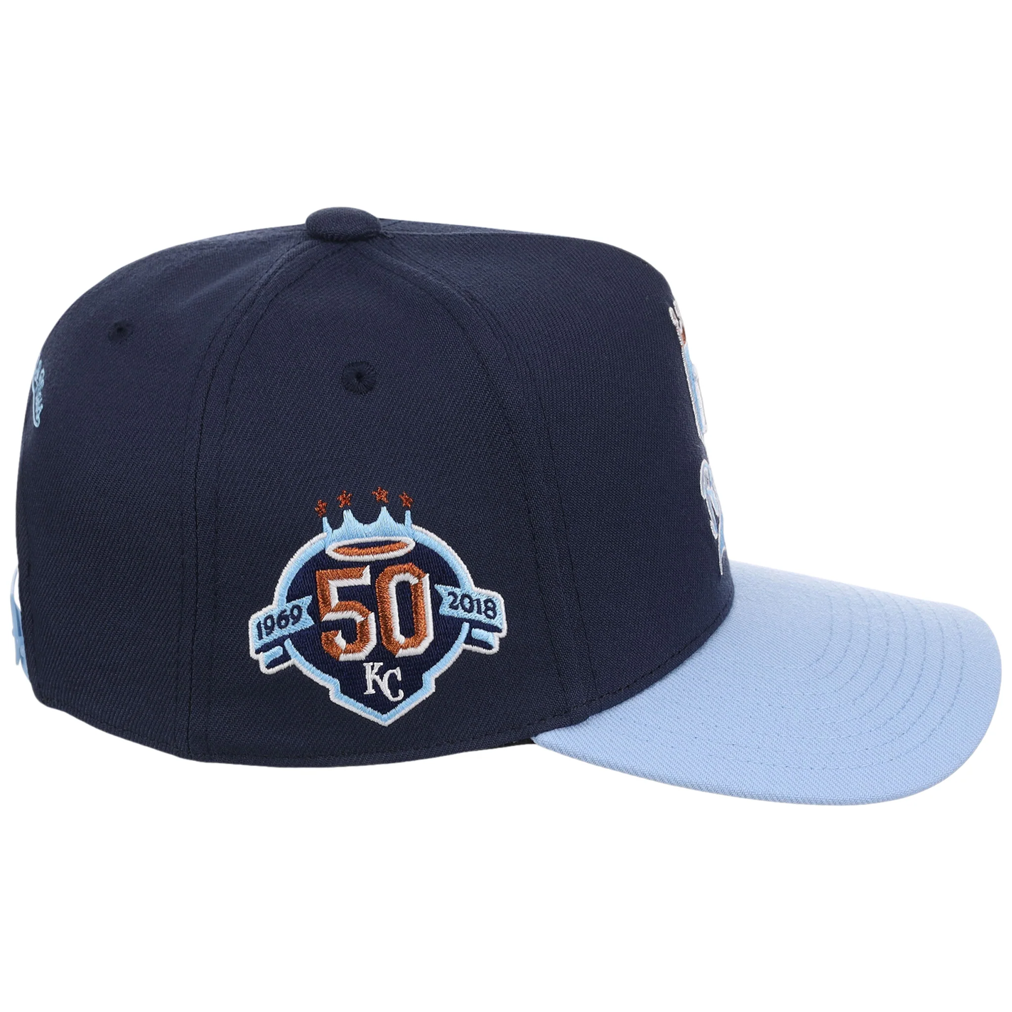 Kansas City Royals MLB Ocean Sky Mitchell & Ness Pro Pinch - Image 3