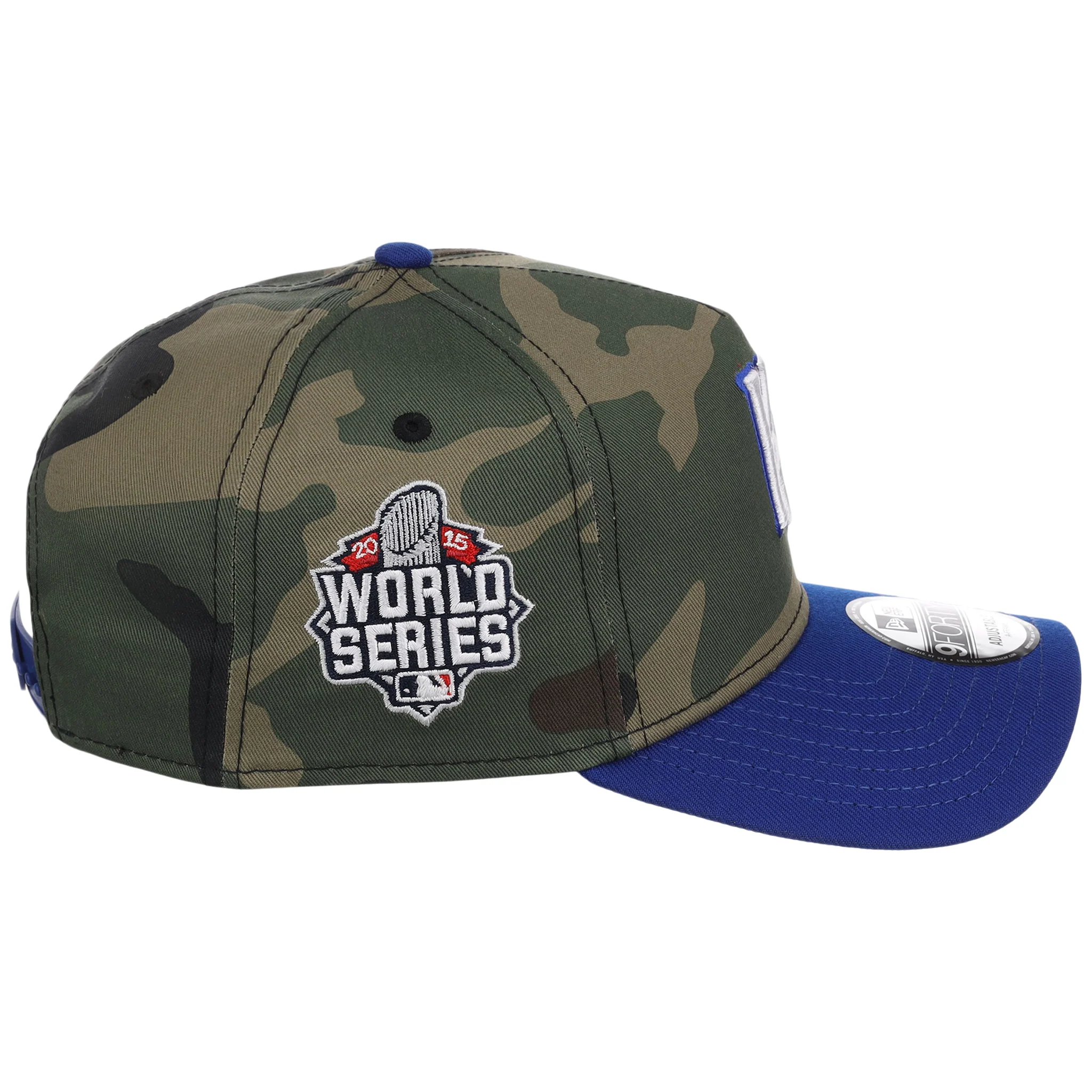 Kansas City Royals MLB Woodland Contrast New Era 9FORTY - Image 3