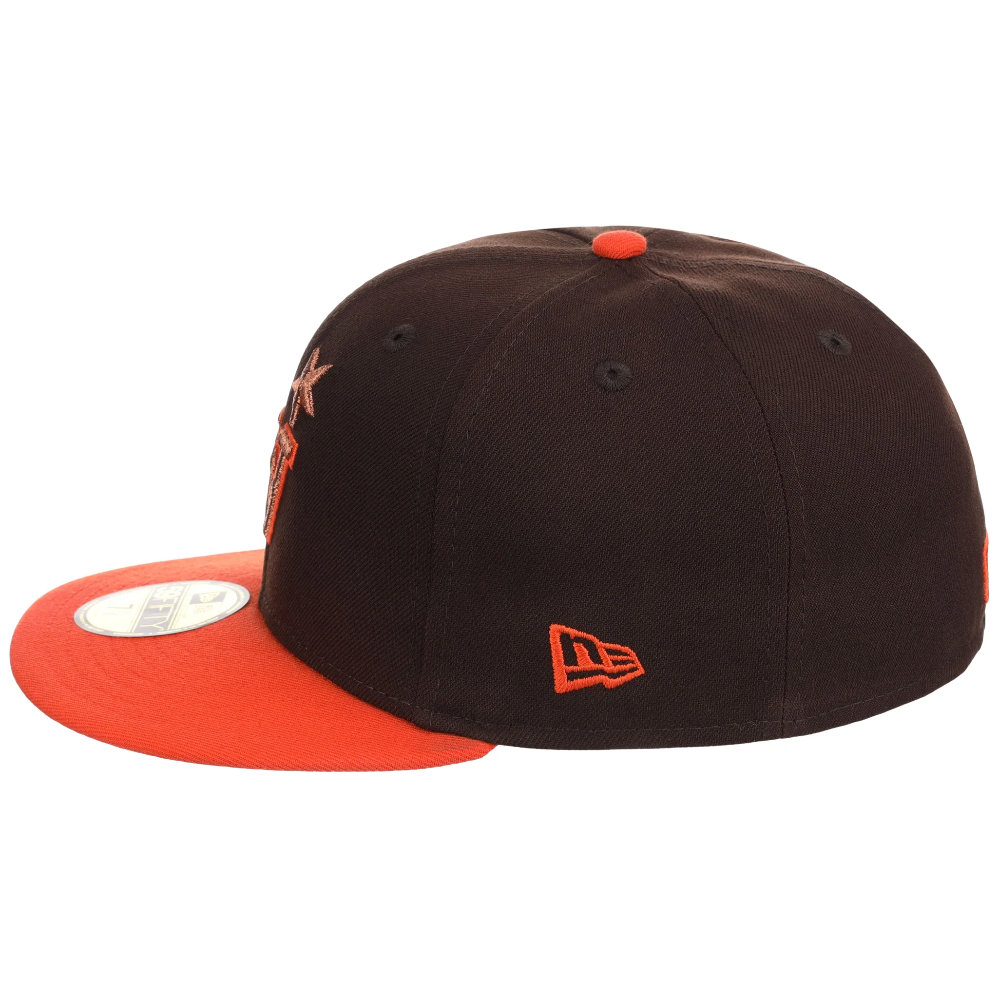 Las Vegas Aviators Las Vegas Crown the City New Era 59FIFTY - Brown/Orange - Image 6