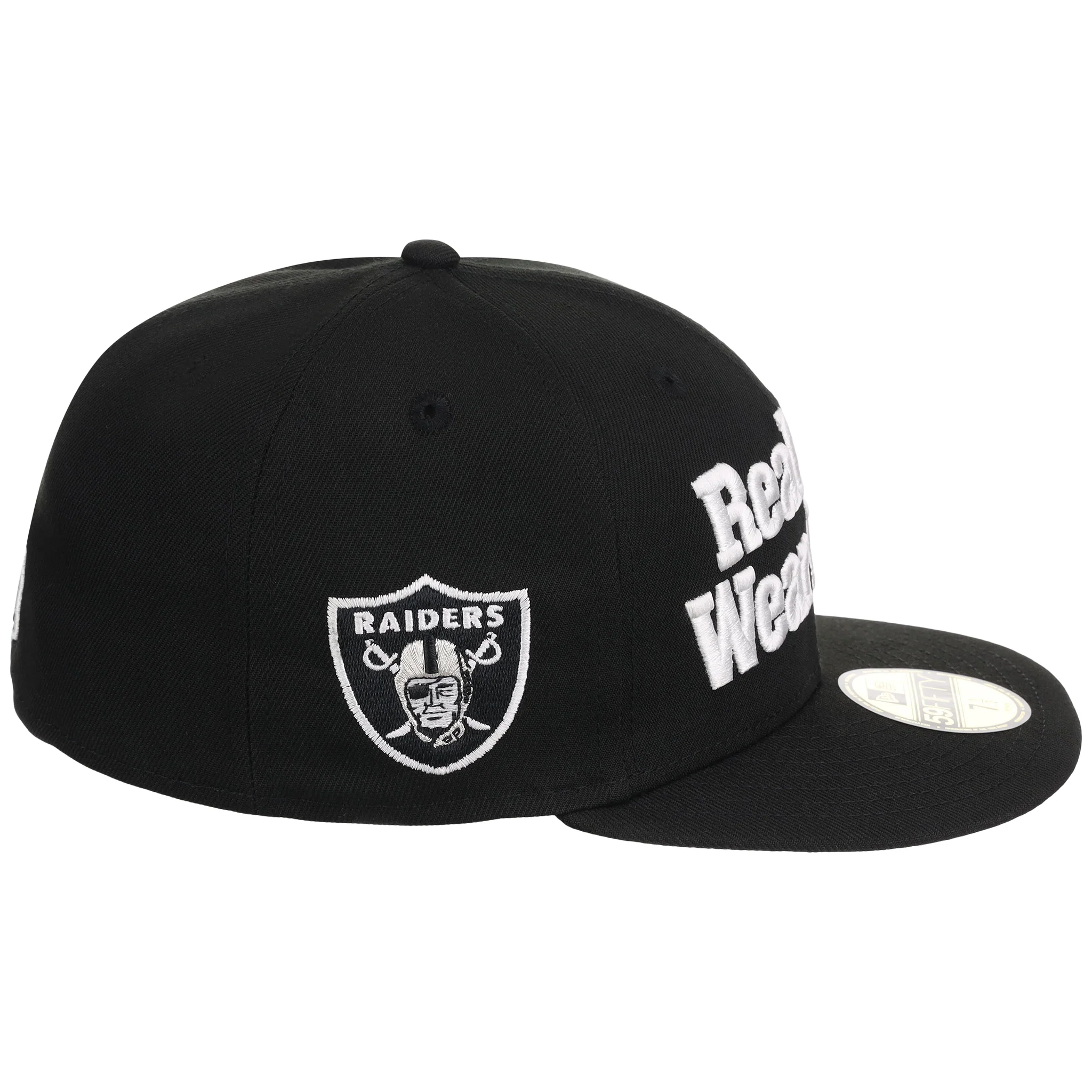 Las Vegas Raiders Las Vegas Crown the City New Era 59FIFTY - Wear Black - Black/Black - Image 3