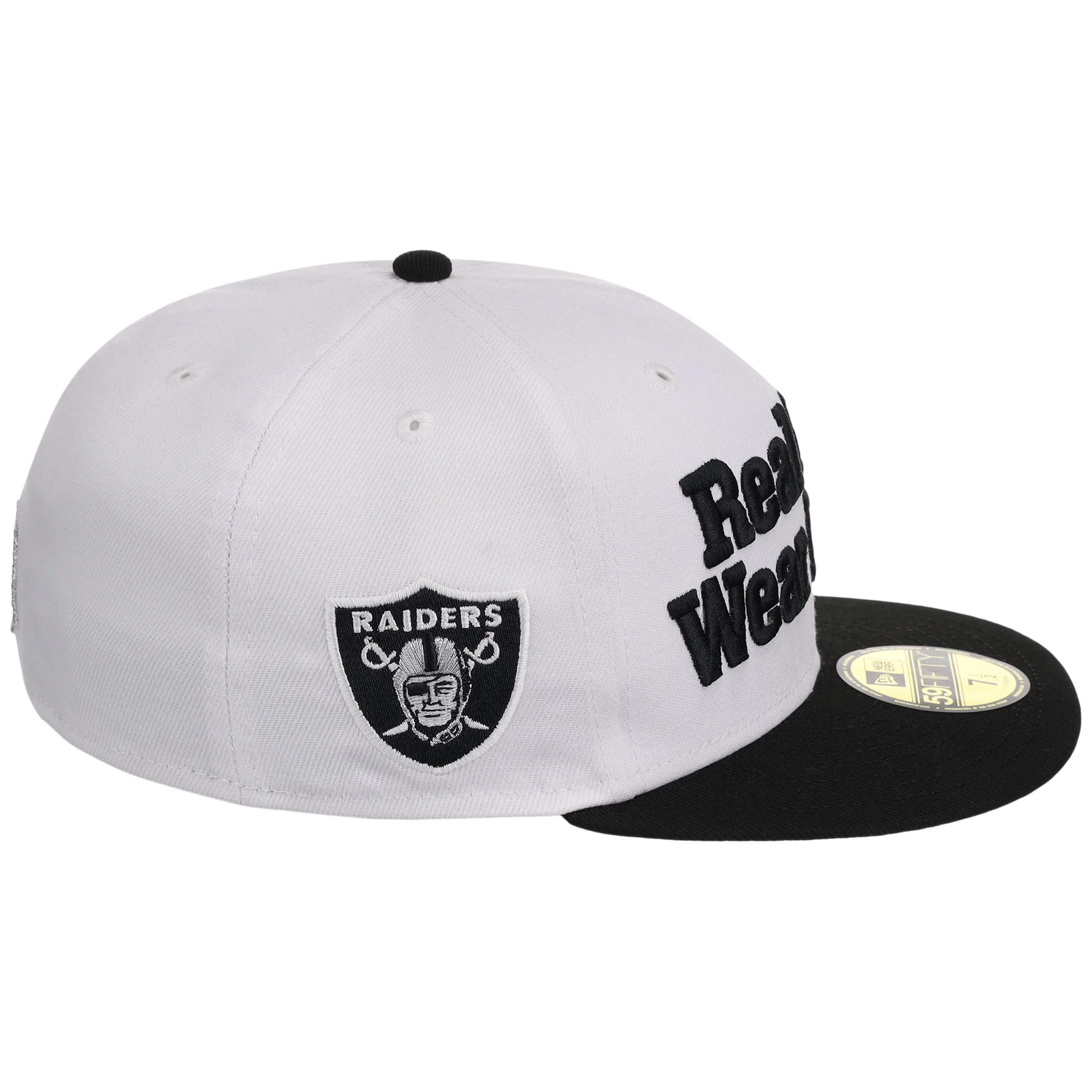 Las Vegas Raiders Las Vegas Crown the City New Era 59FIFTY - Wear Black - White/Black - Image 3