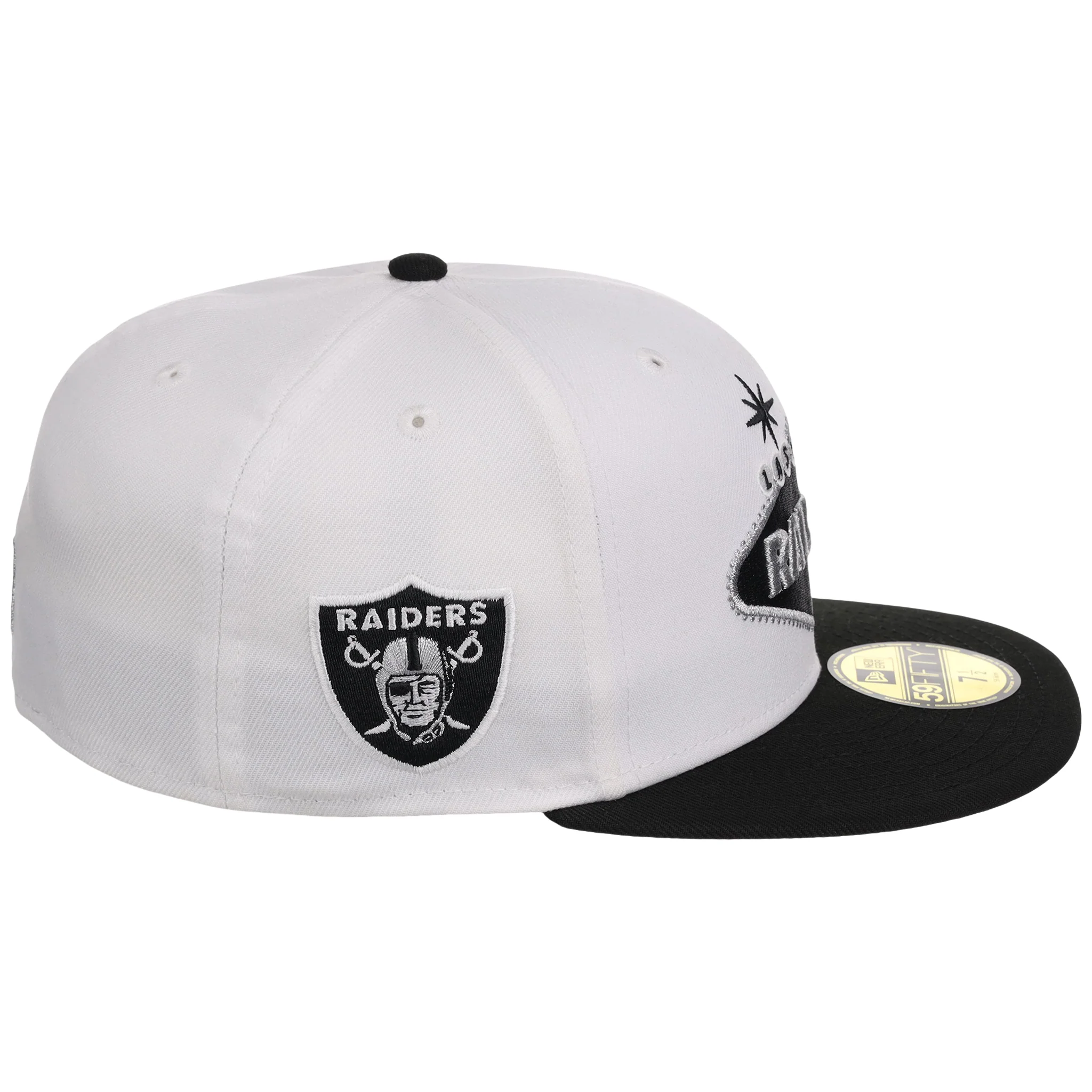 Las Vegas Raiders Las Vegas Crown the City New Era 59FIFTY - Welcome Sign - Image 3