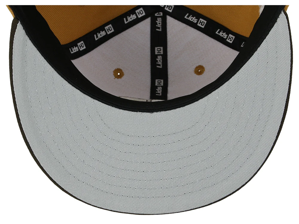 Lids Hat Drop Branded HD Fitted Cap - Tan/Brown/Grey - Image 2