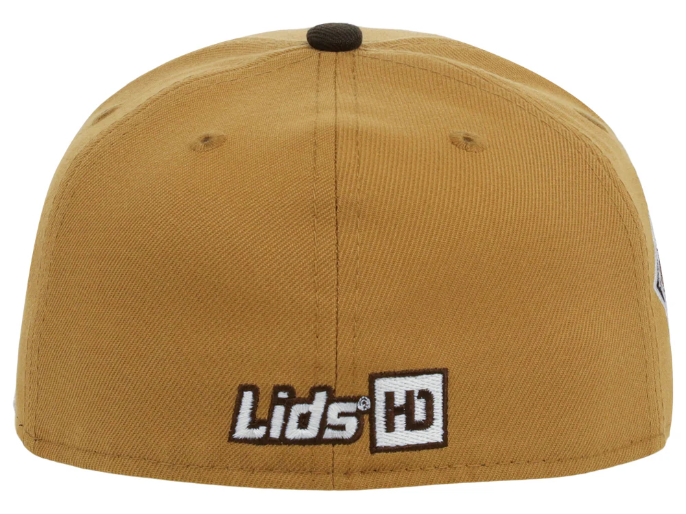 Lids Hat Drop Branded HD Fitted Cap - Tan/Brown/Grey - Image 7