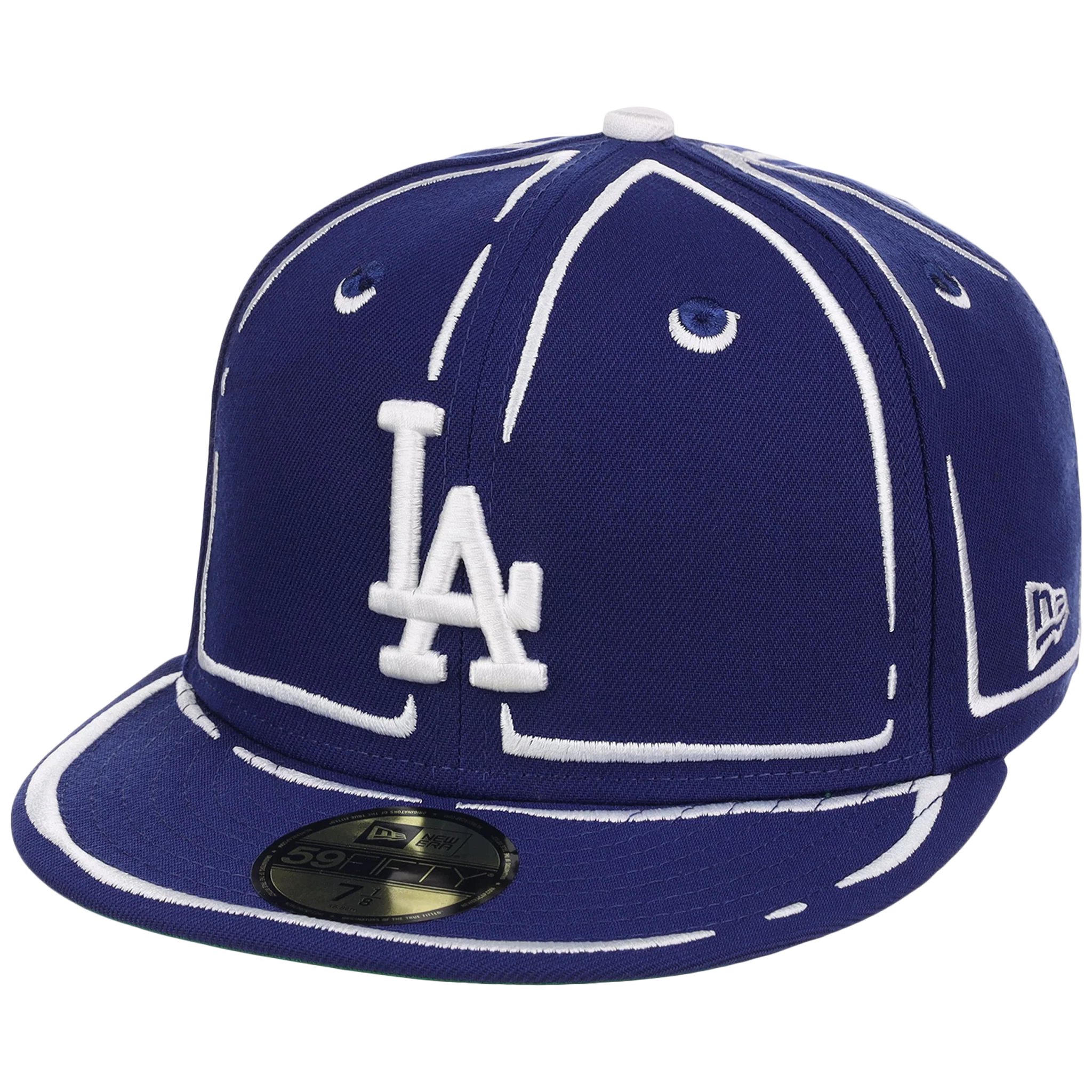 Los Angeles Dodgers Joshua Vides x MLB 'Outline' New Era 59FIFTY Collection - Image 4