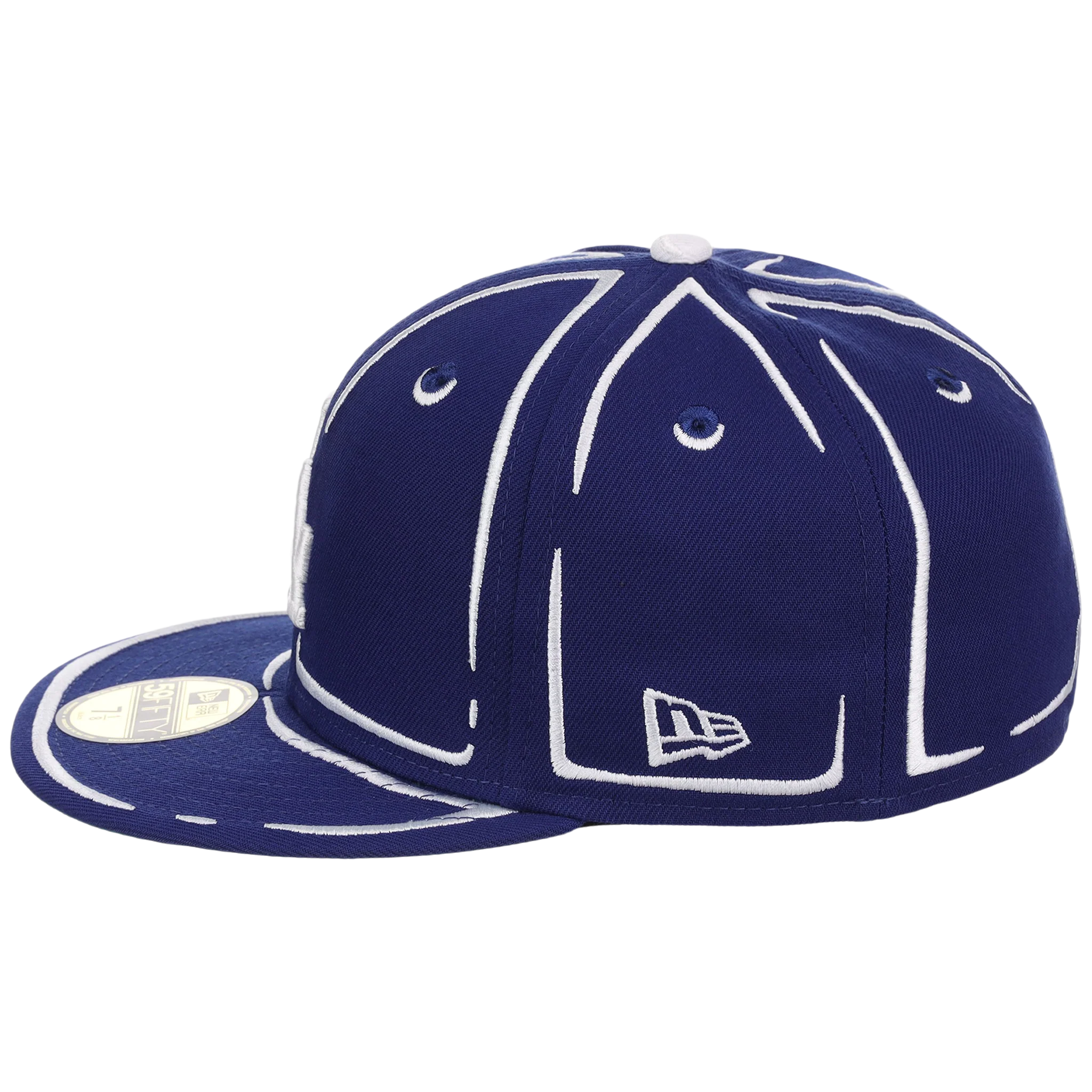 Los Angeles Dodgers Joshua Vides x MLB 'Outline' New Era 59FIFTY Collection - Image 6