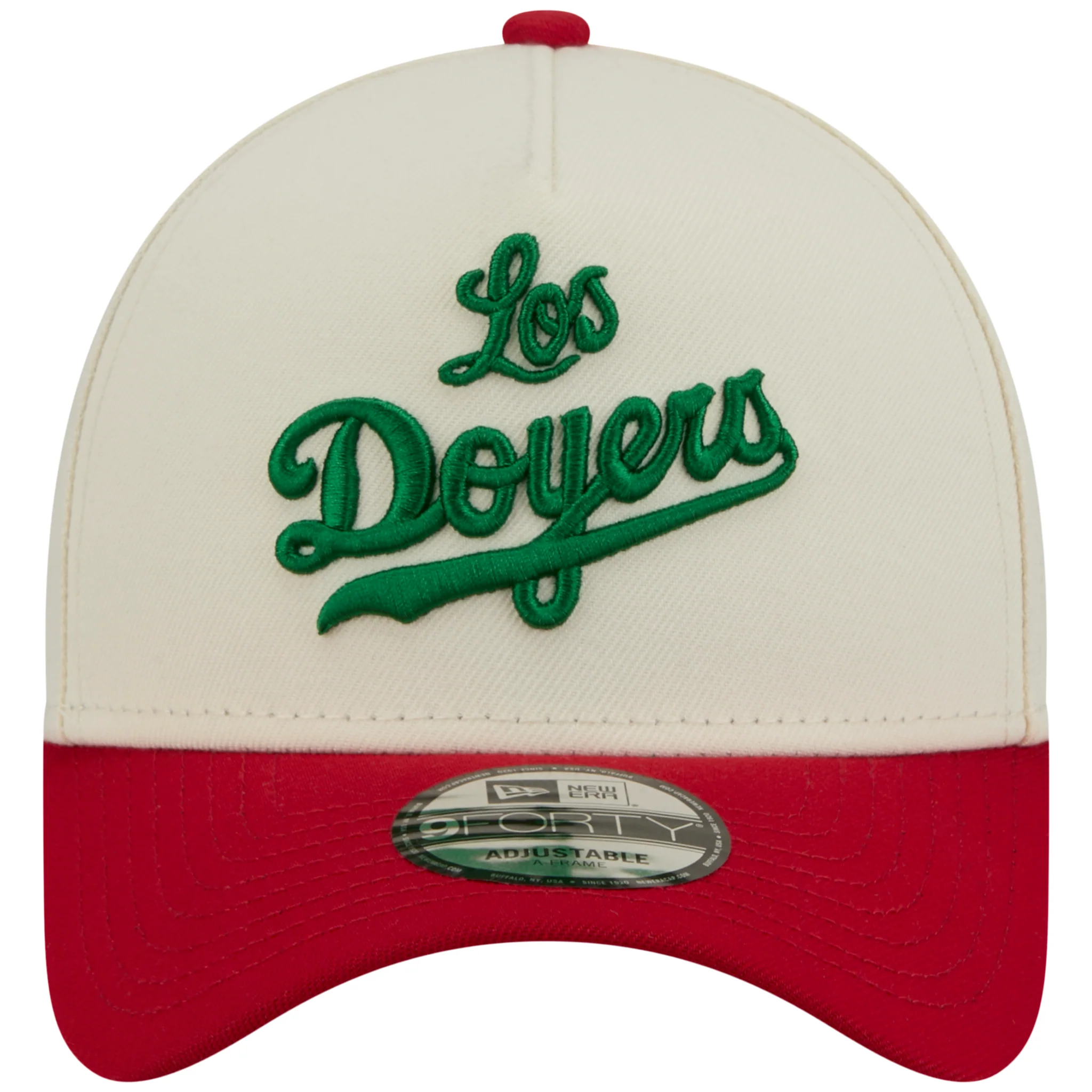 Los Angeles Dodgers Los Angeles Crown the City - Doyers - Chrome/Red New Era 9FORTY - Image 5