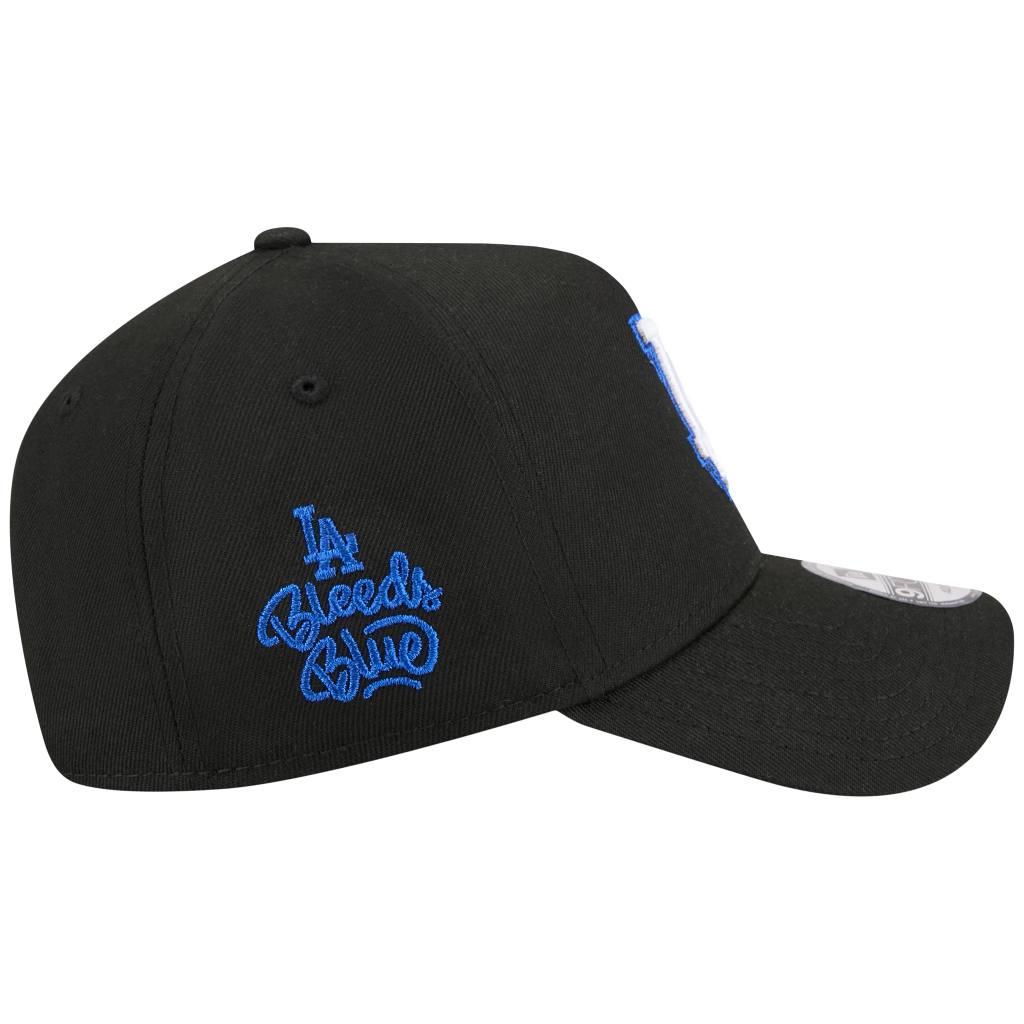 Los Angeles Dodgers Los Angeles Crown the City - Drip - Black/Black New Era 9FORTY - Image 3