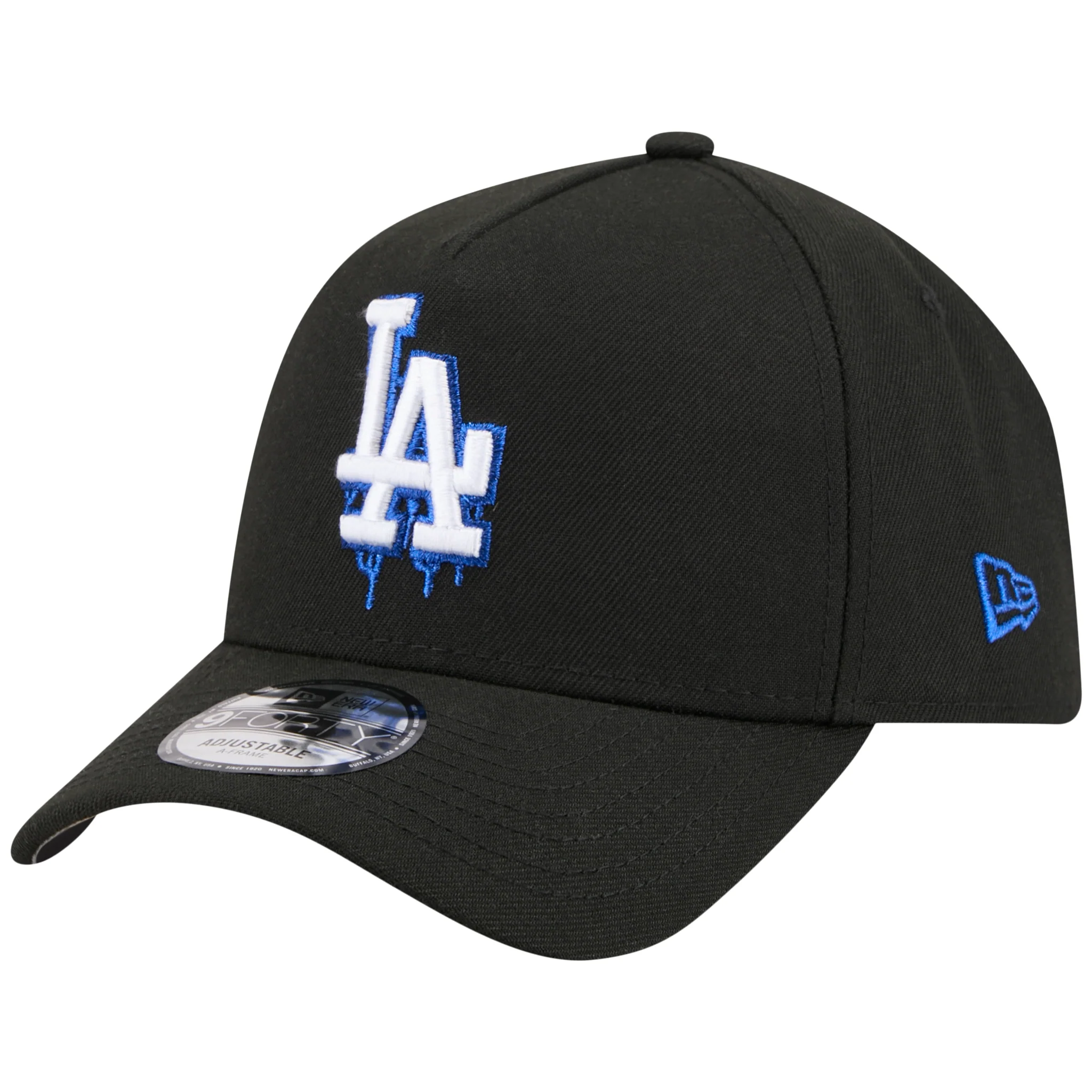 Los Angeles Dodgers Los Angeles Crown the City - Drip - Black/Black New Era 9FORTY - Image 4