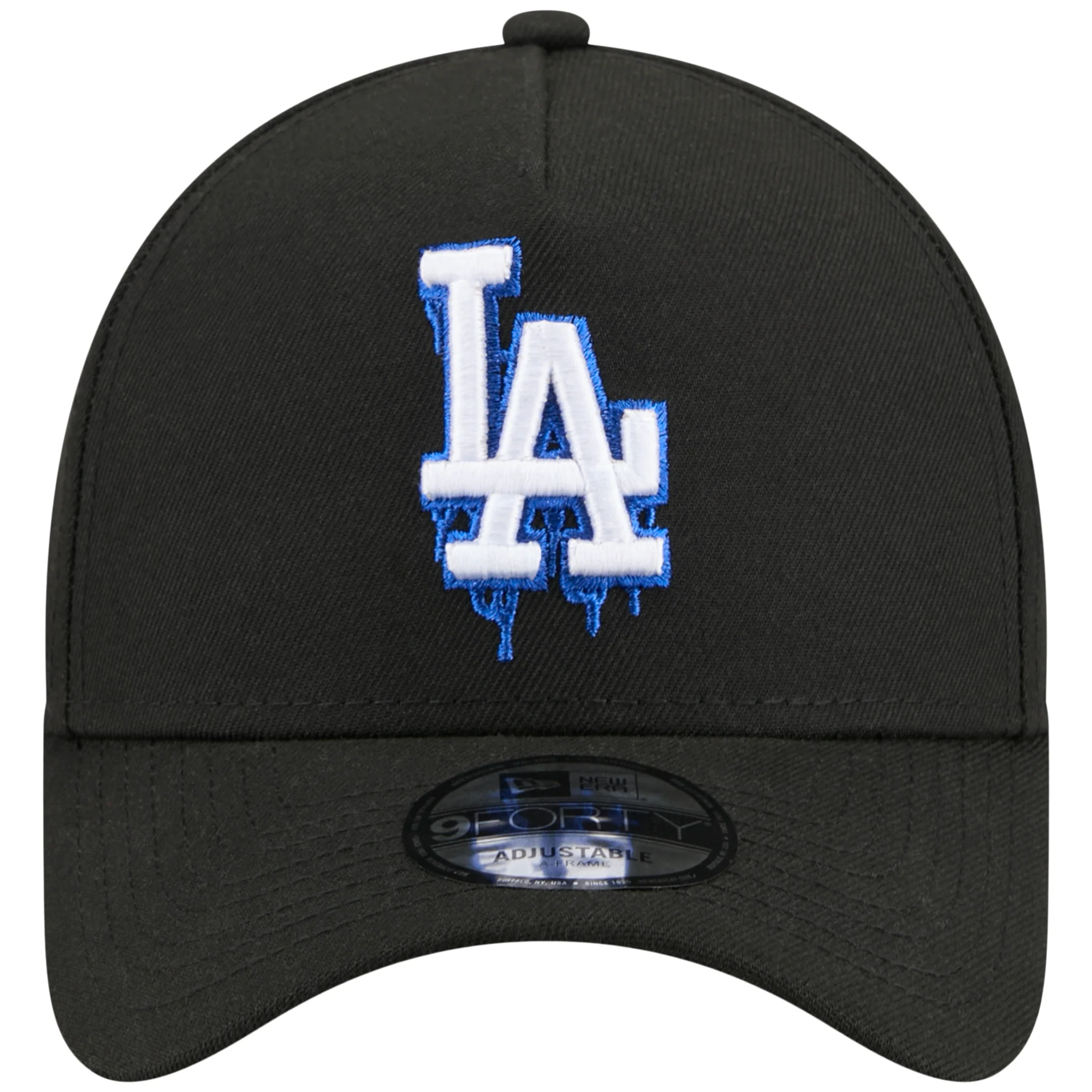 Los Angeles Dodgers Los Angeles Crown the City - Drip - Black/Black New Era 9FORTY - Image 5