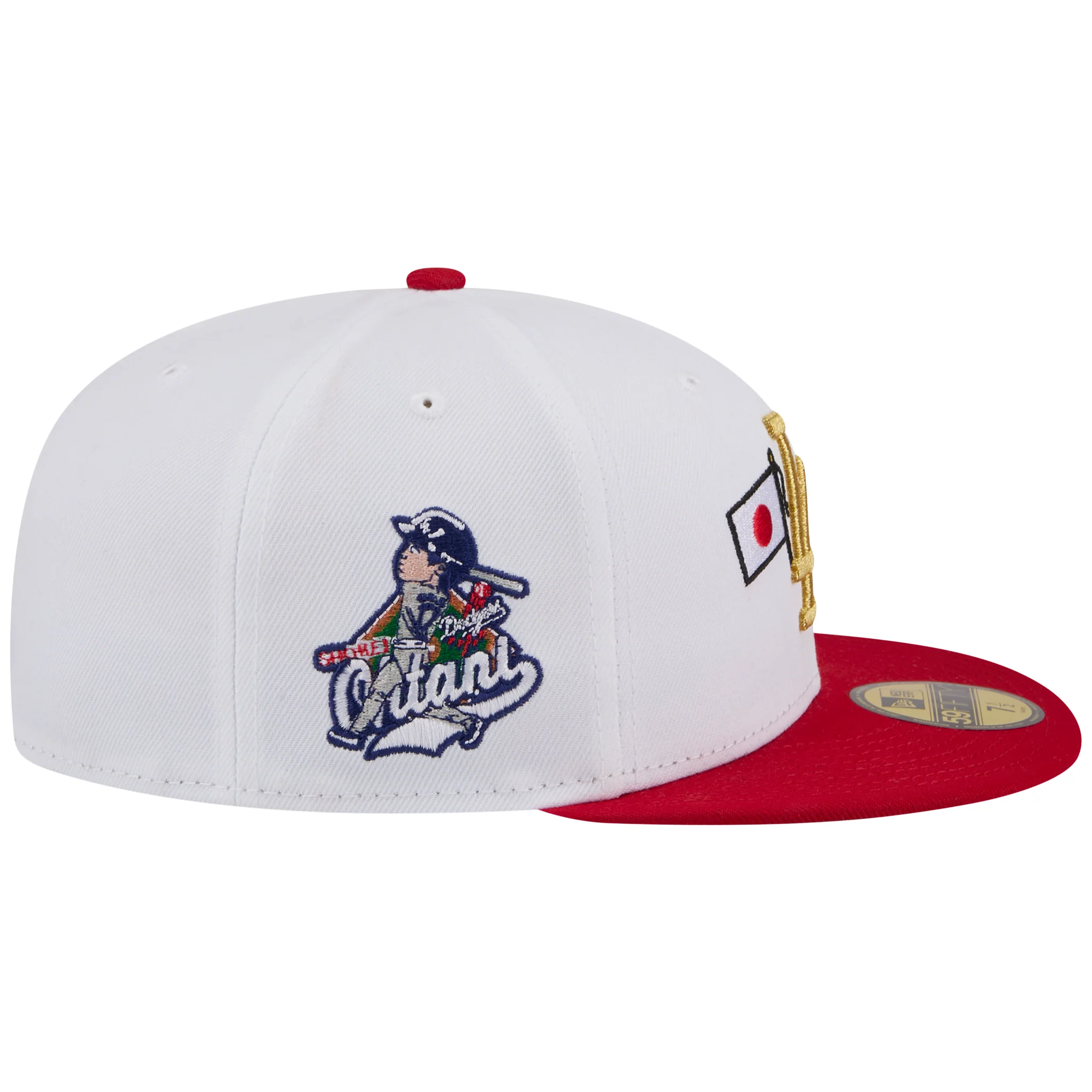 Los Angeles Dodgers Los Angeles Crown the City - Expansion Pack 2.0 - JAPAN USA Flags  - White/Red - Image 3