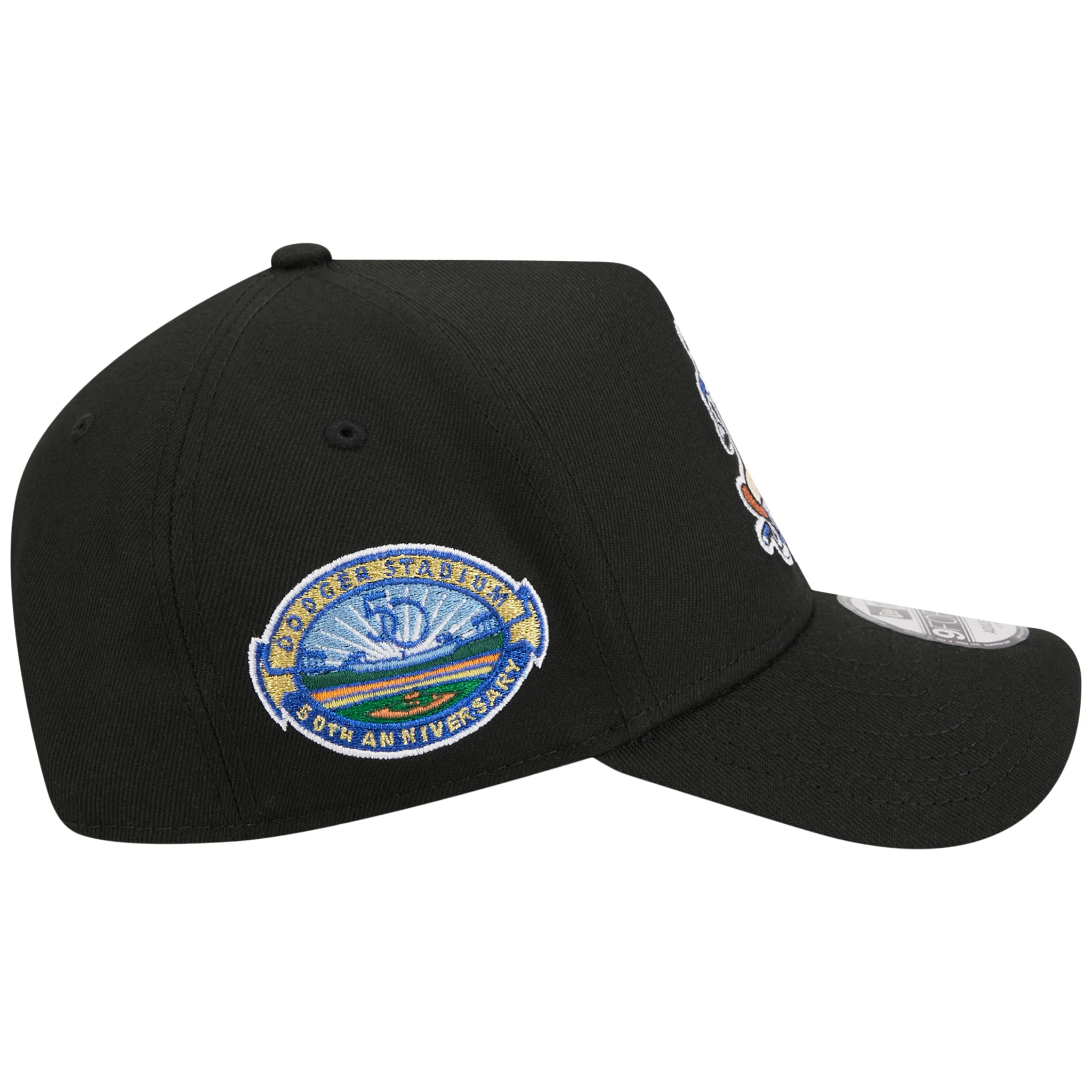 Los Angeles Dodgers Los Angeles Crown the City - Hot Dog - Black/Black New Era 9FORTY - Image 3