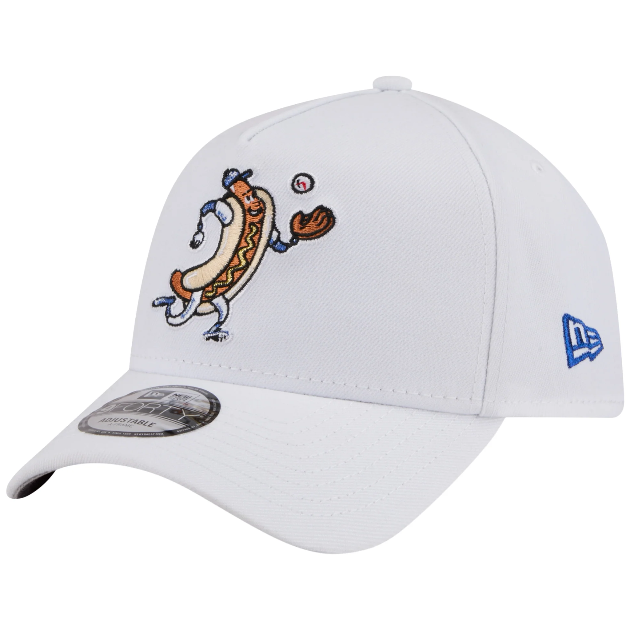 Los Angeles Dodgers Los Angeles Crown the City - Hot Dog - White/White New Era 9FORTY - Image 4