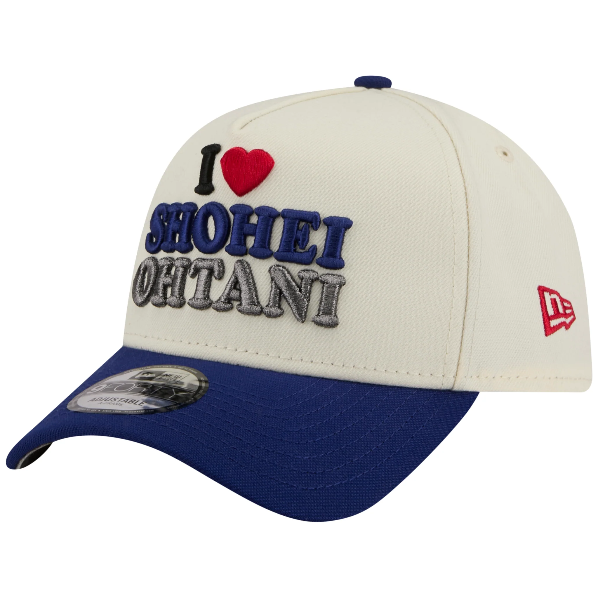 Los Angeles Dodgers Los Angeles Crown the City - I Love Shohei - Chrome/Royal New Era 9FORTY - Image 4