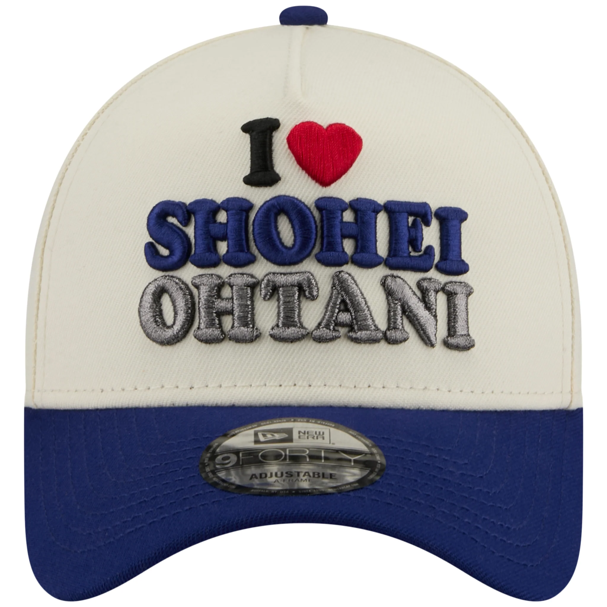 Los Angeles Dodgers Los Angeles Crown the City - I Love Shohei - Chrome/Royal New Era 9FORTY - Image 5