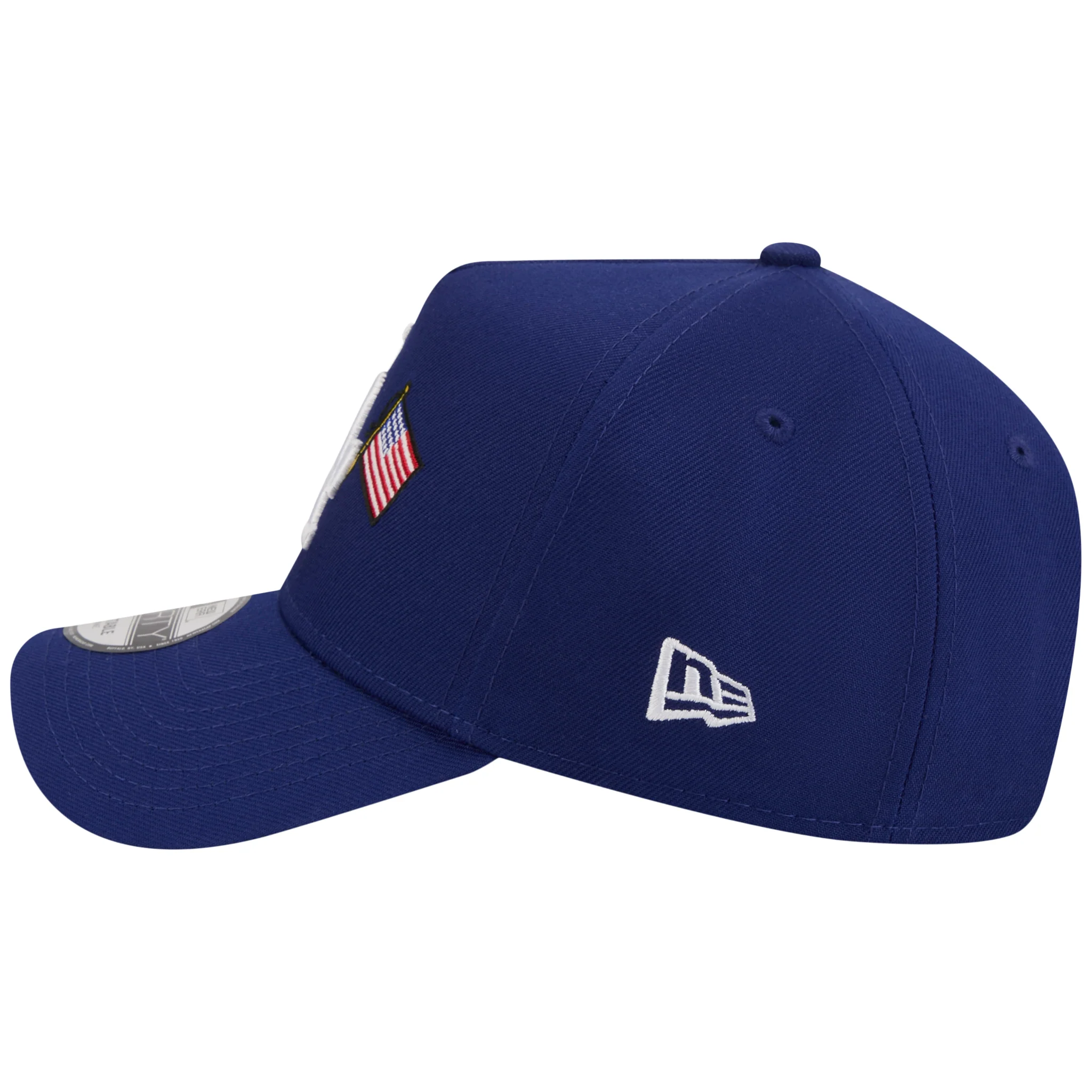 Los Angeles Dodgers Los Angeles Crown the City - JAPAN USA Flags - Royal/Royal New Era 9FORTY - Image 6
