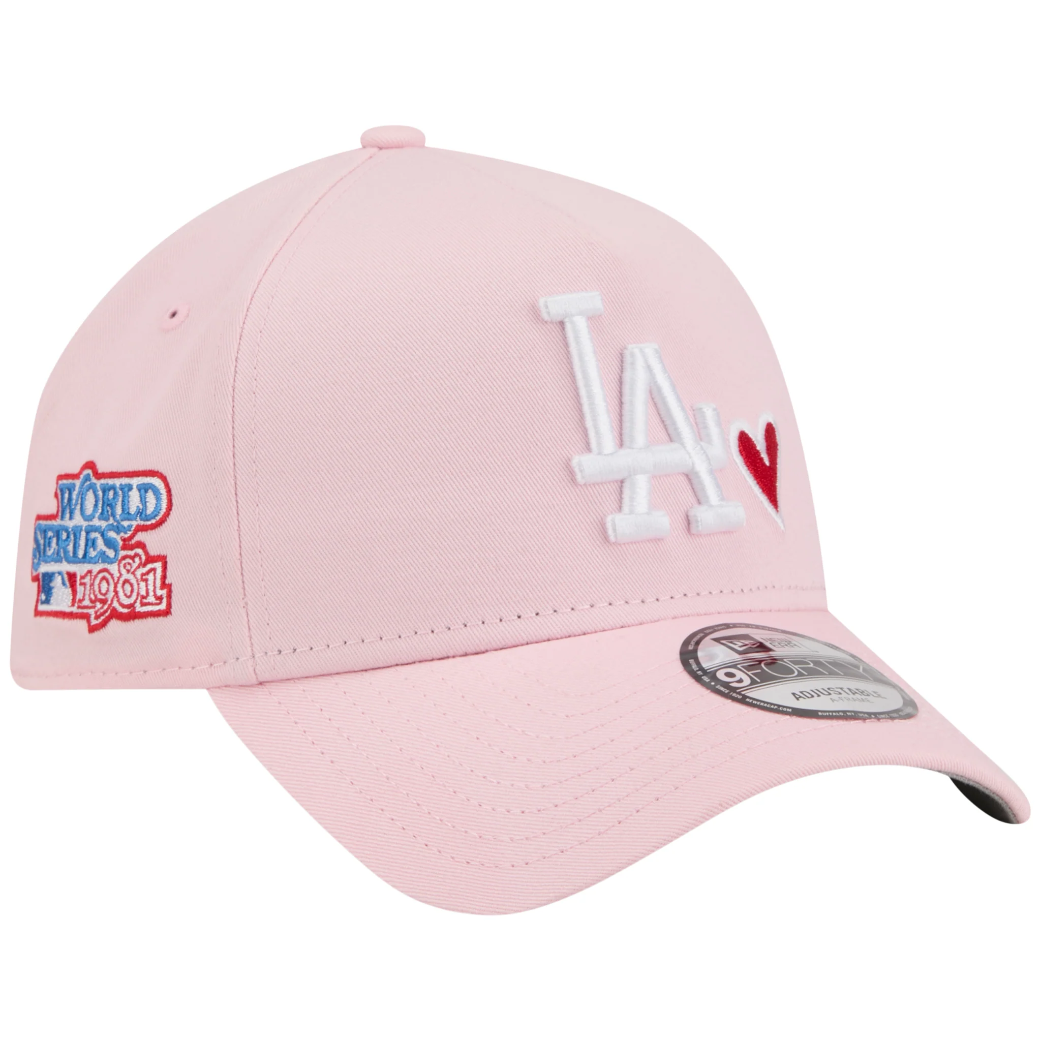 Los Angeles Dodgers Los Angeles Crown the City - LA Love - Pink/Pink New Era 9FORTY