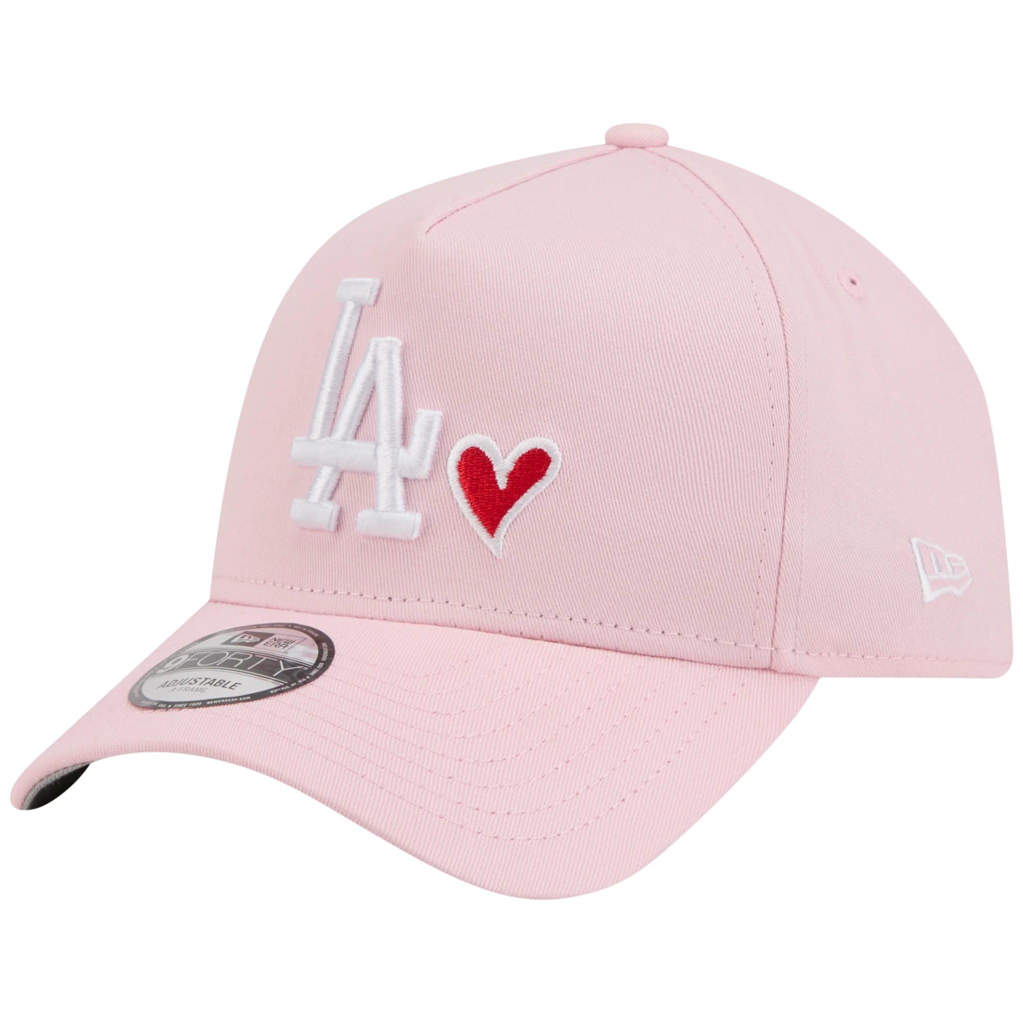 Los Angeles Dodgers Los Angeles Crown the City - LA Love - Pink/Pink New Era 9FORTY - Image 4
