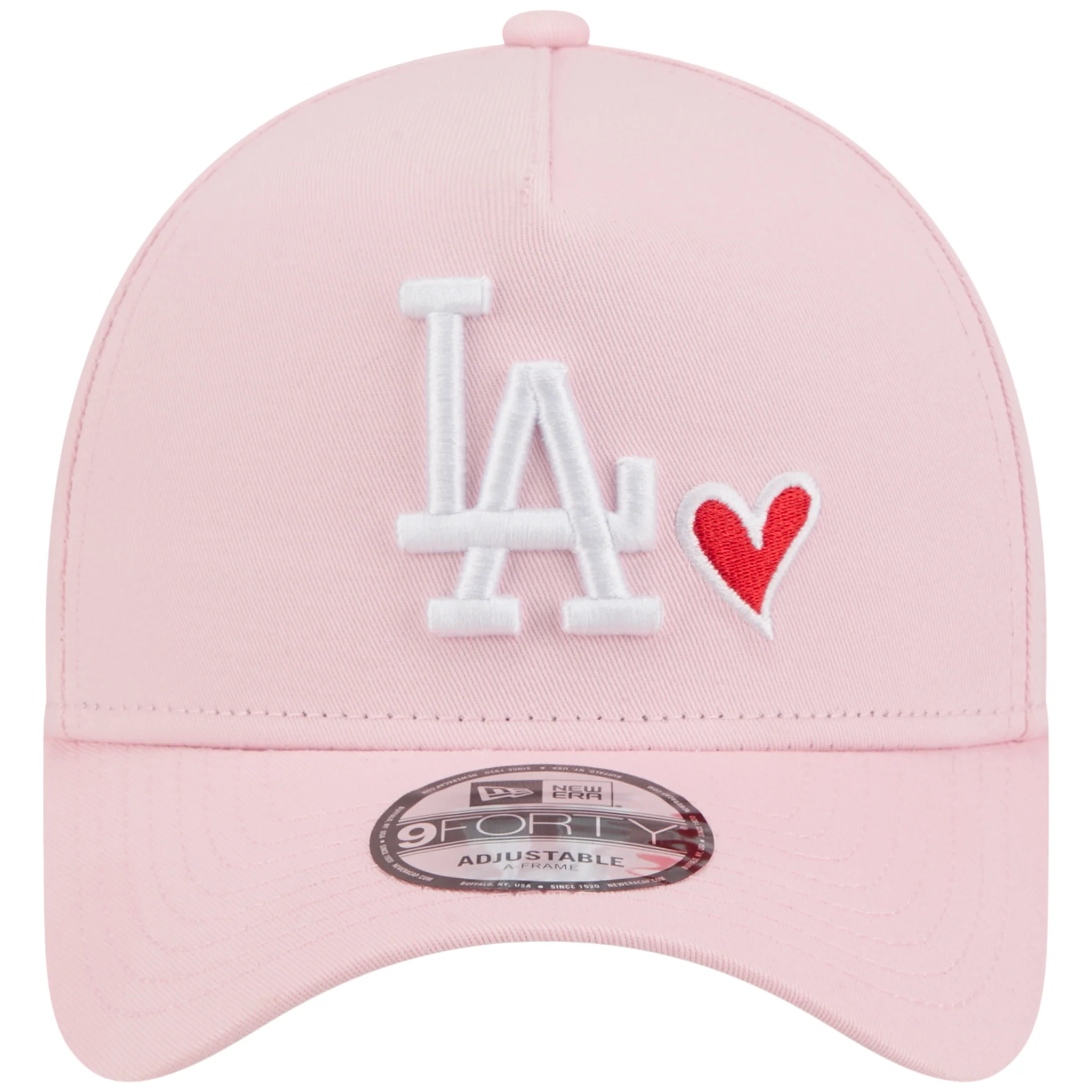 Los Angeles Dodgers Los Angeles Crown the City - LA Love - Pink/Pink New Era 9FORTY - Image 5