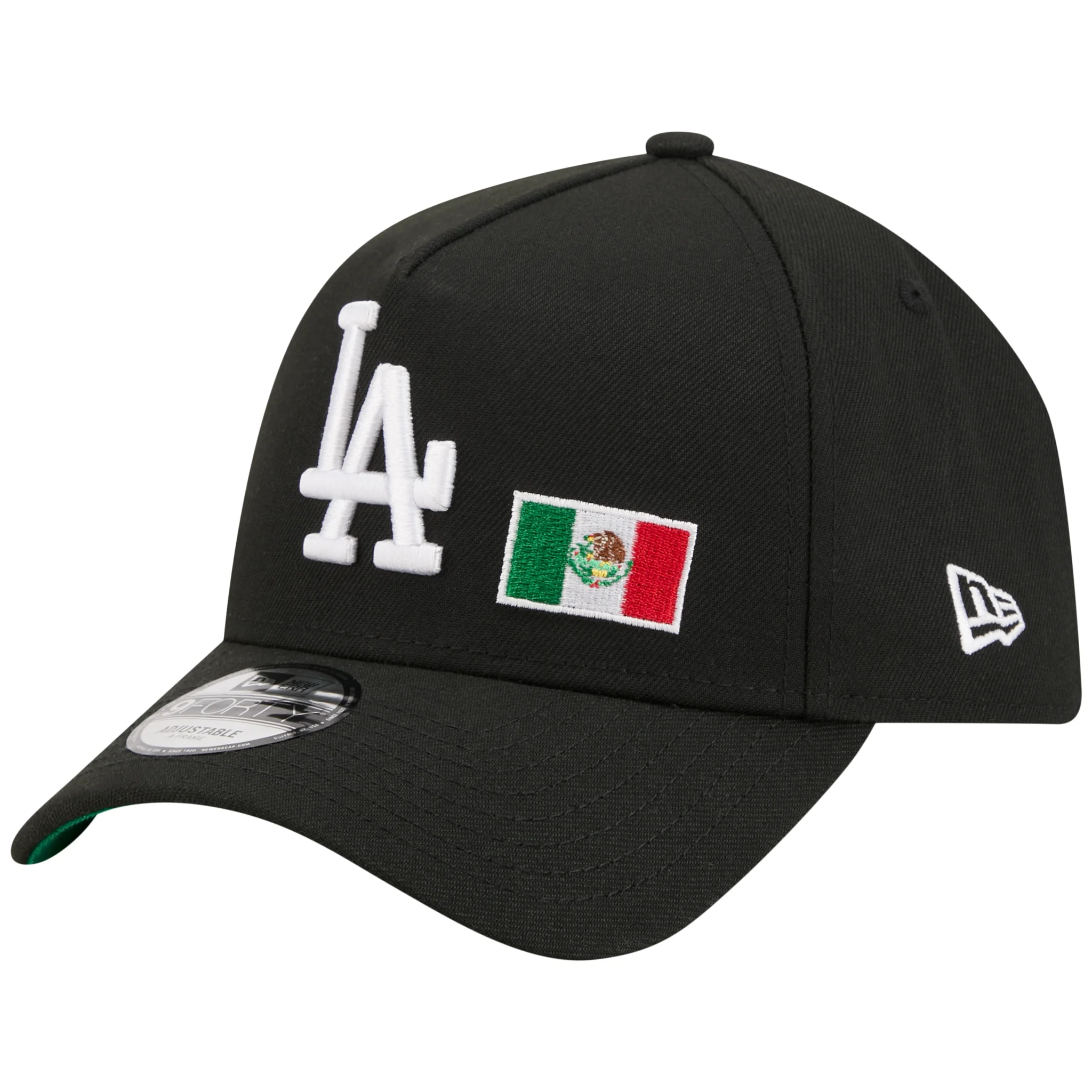 Los Angeles Dodgers Los Angeles Crown the City - MX Flag - Black/Black New Era 9FORTY - Image 4