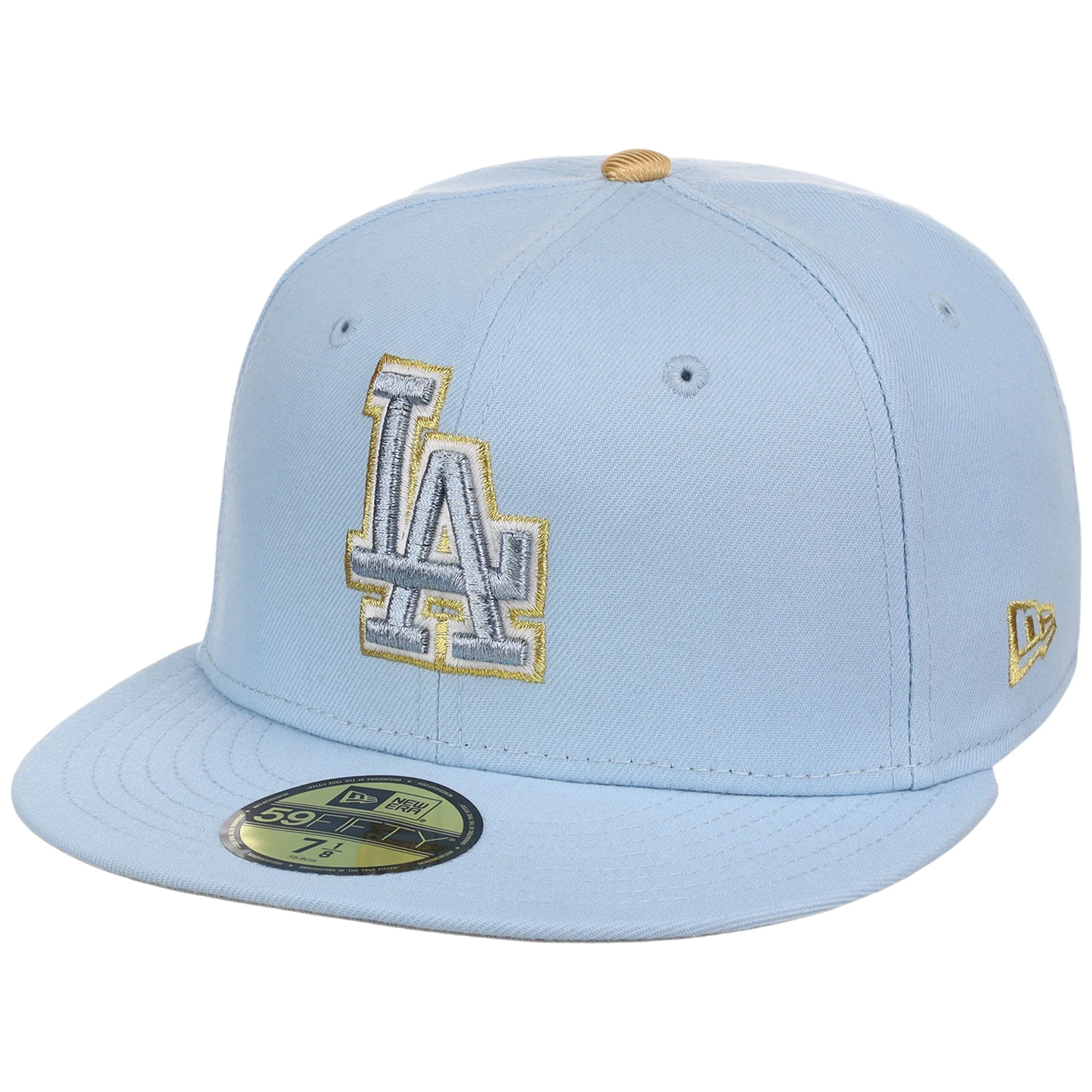 Los Angeles Dodgers - Los Angeles Crown the City New Era 59FIFTY Sky Blue - Image 4
