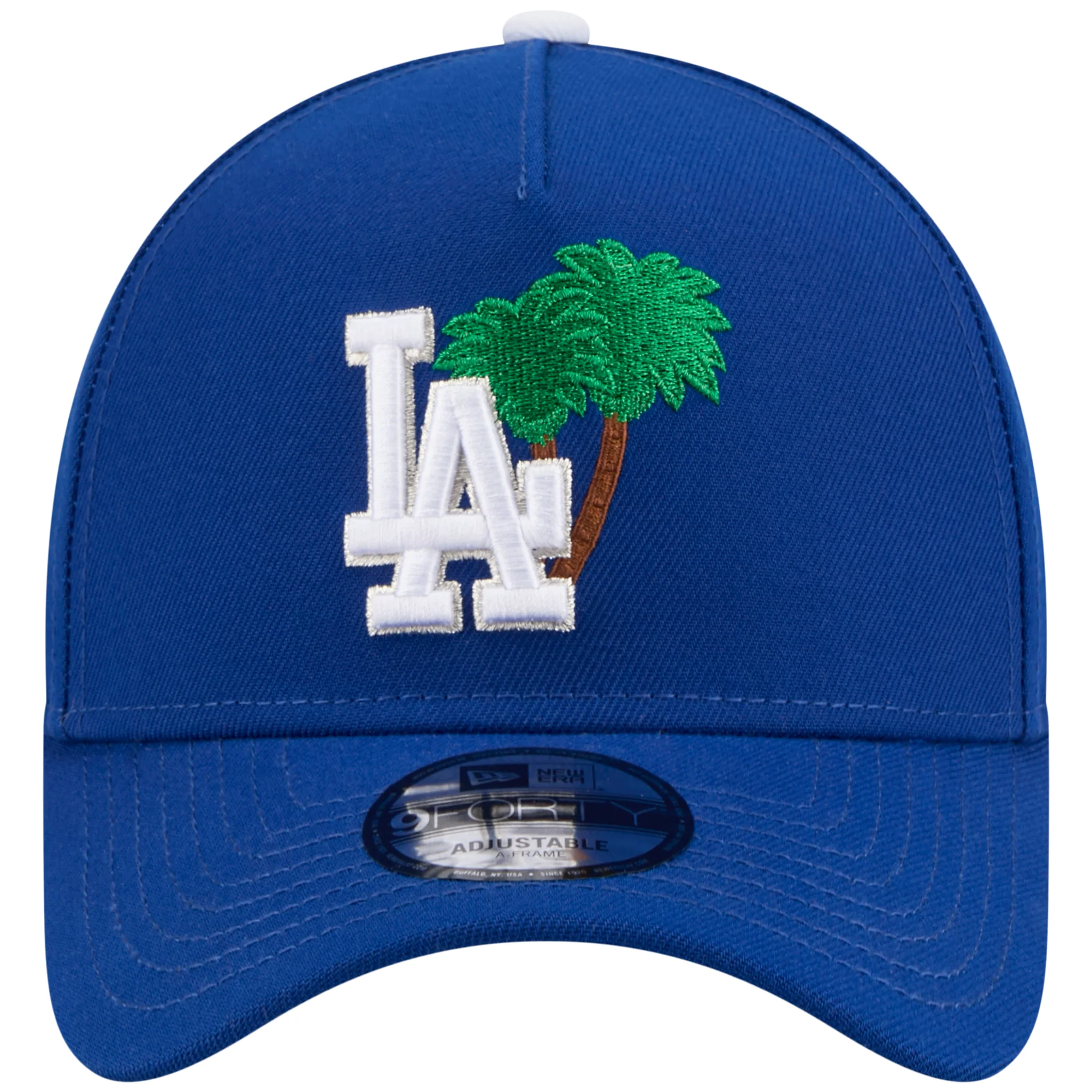Los Angeles Dodgers Los Angeles Crown the City - Palm - Black/Black New Era 9FORTY - Image 5